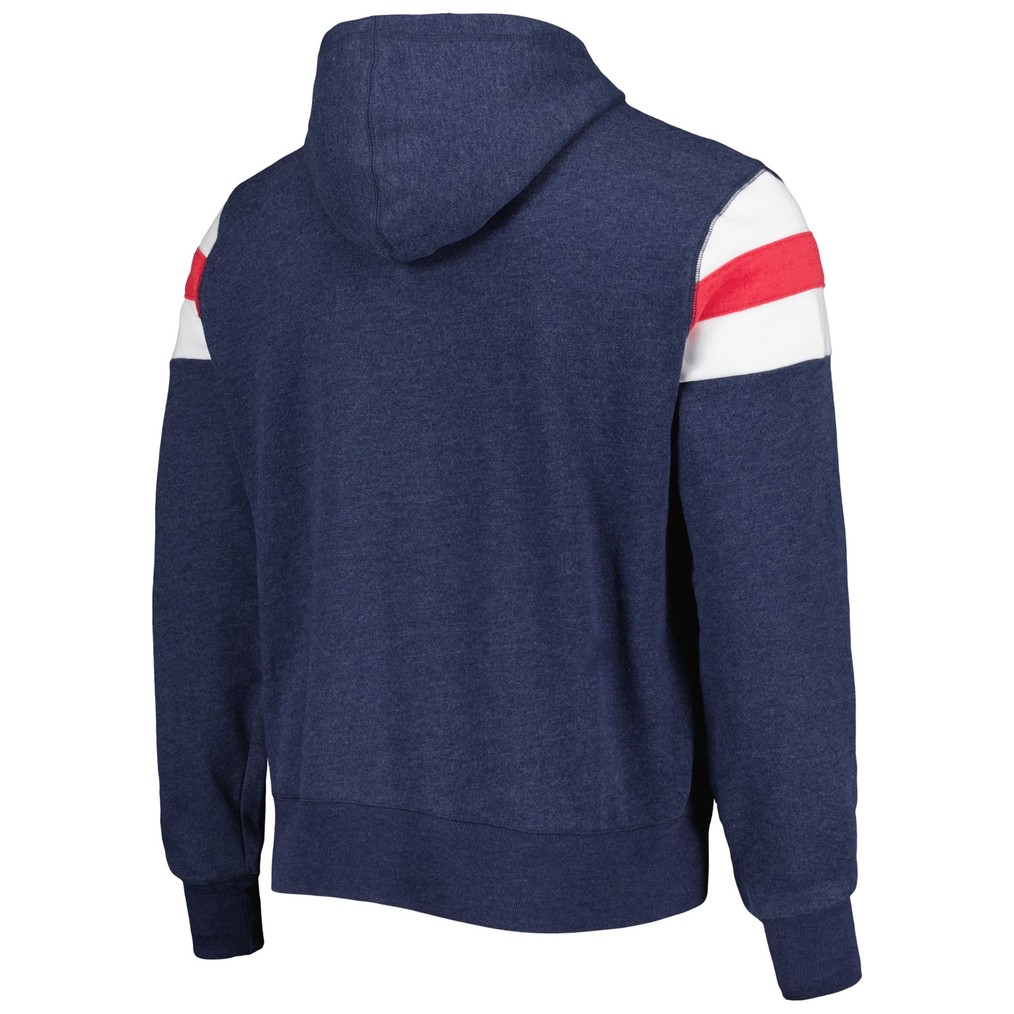 Men's '47 Heathered Navy Houston Texans Premier Nico Pullover Hoodie