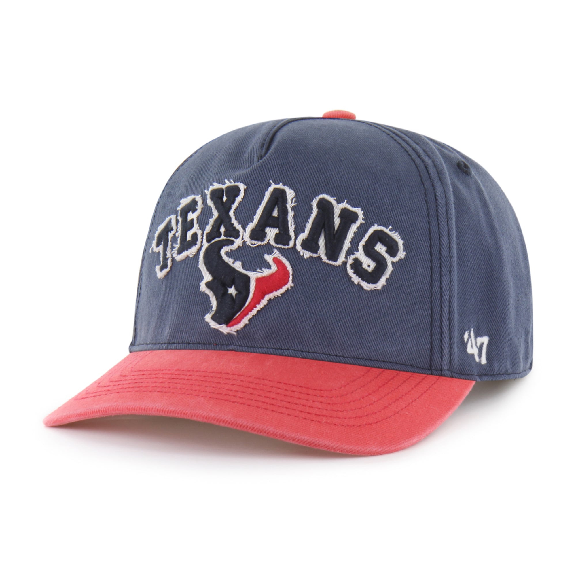 Men's '47 Navy Houston Texans Calderwood Well Worn Hitch Adjustable Hat