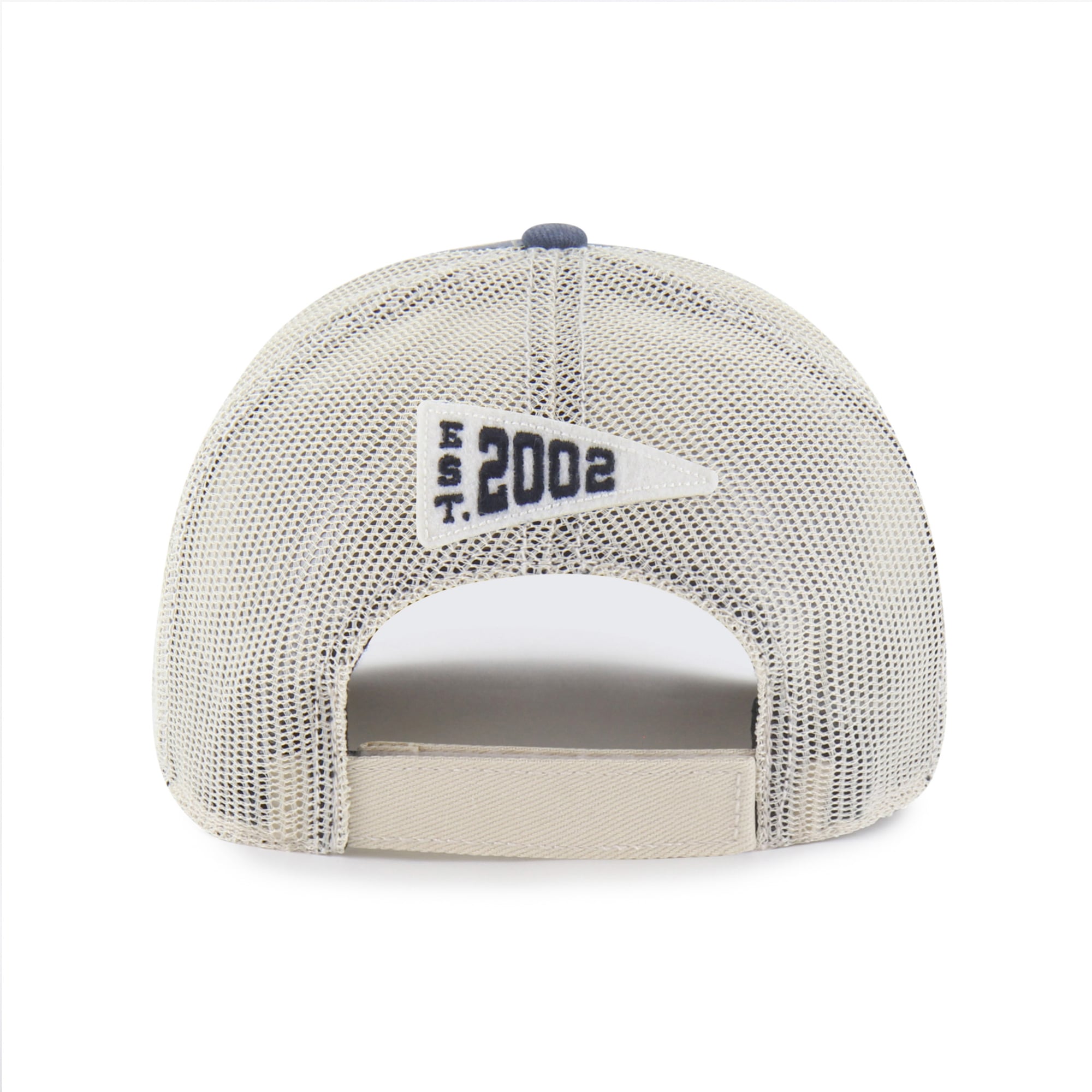 Casquette trucker ajustable Houston Texans Egremont bleu marine, modèle 47, pour homme.