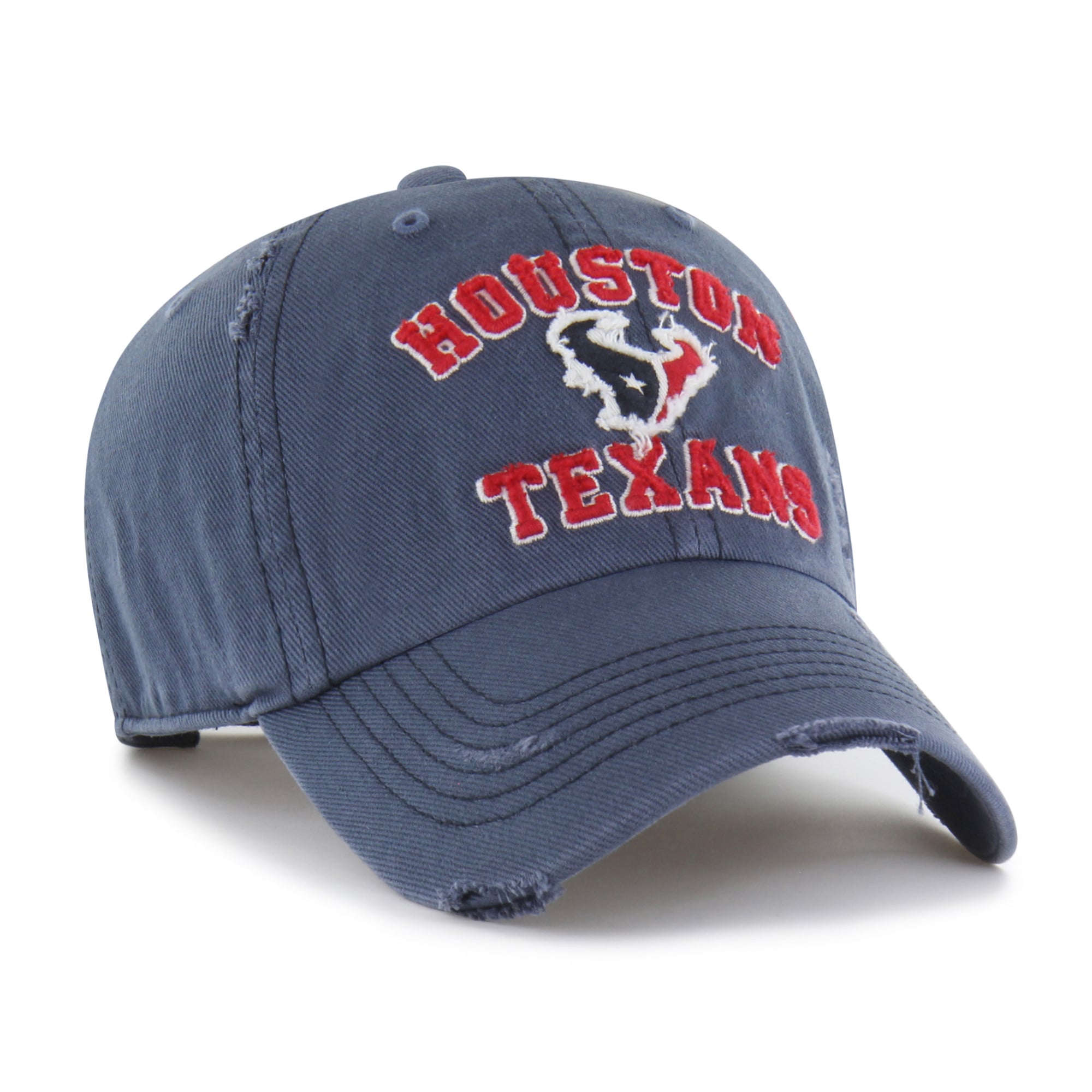 Men's '47 Navy Houston Texans Seymoore Clean Up Adjustable Hat