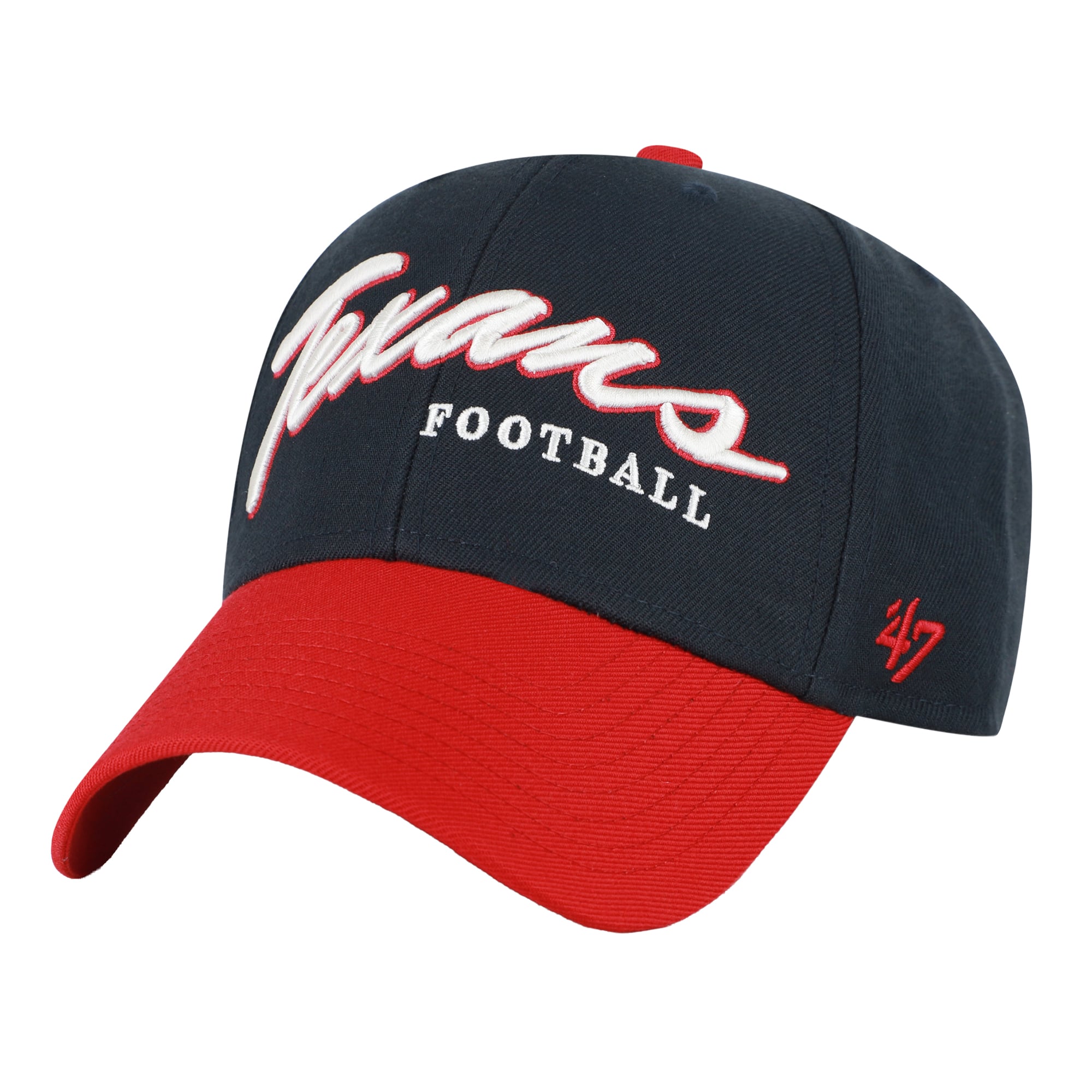 Men's '47 Navy Houston Texans Throwback MVP Adjustable Hat