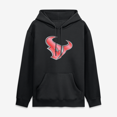 Houston Texans  Metallic Mascot Hoodie - Black