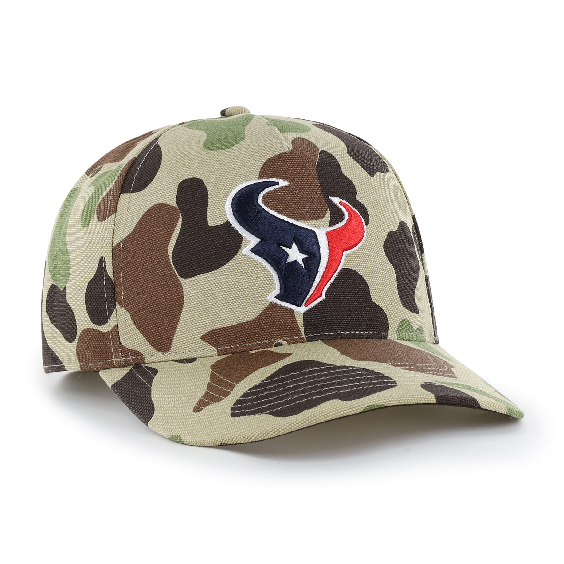 Casquette ajustable Carhartt x '47 Duck Camo Houston Texans Hitch pour homme