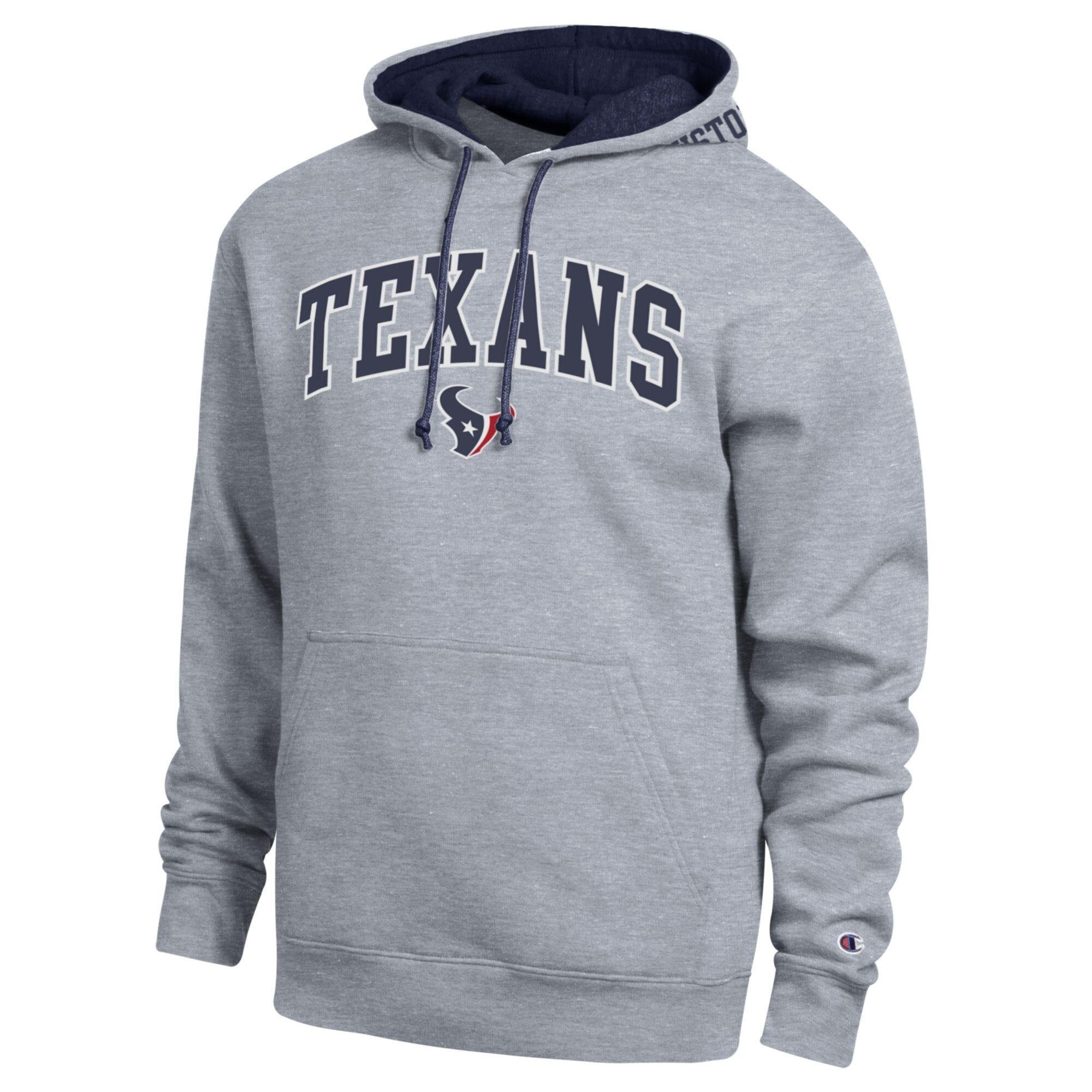 Sweat à capuche contrasté rouge/marine Champion pour homme