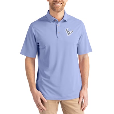  Houston Texans Cutter & Buck Virtue Eco Pique Recycled Polo - Purple