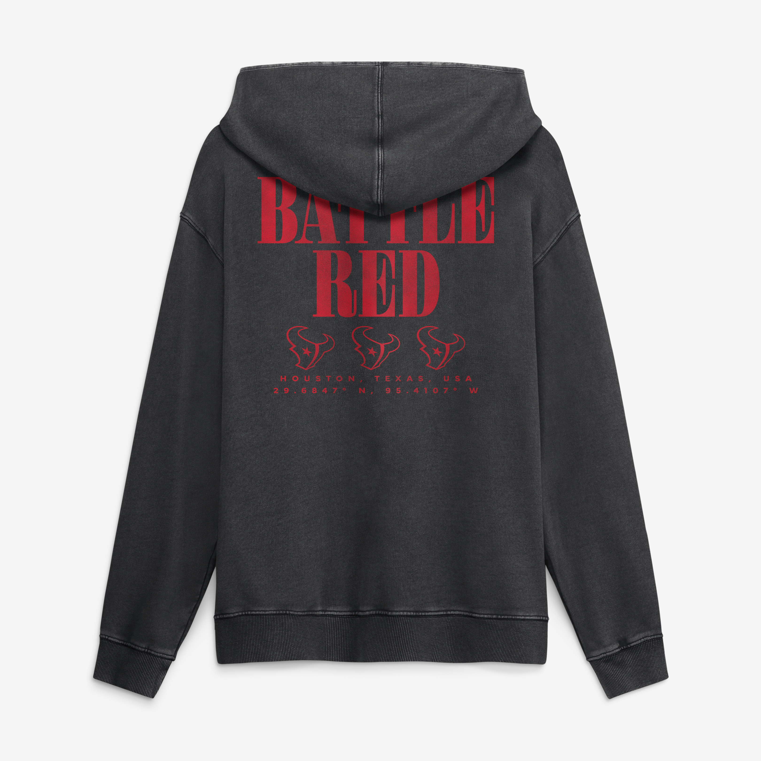 Sweat à capuche Fanatics noir Houston Texans Relaxed Intense Rivalry pour homme