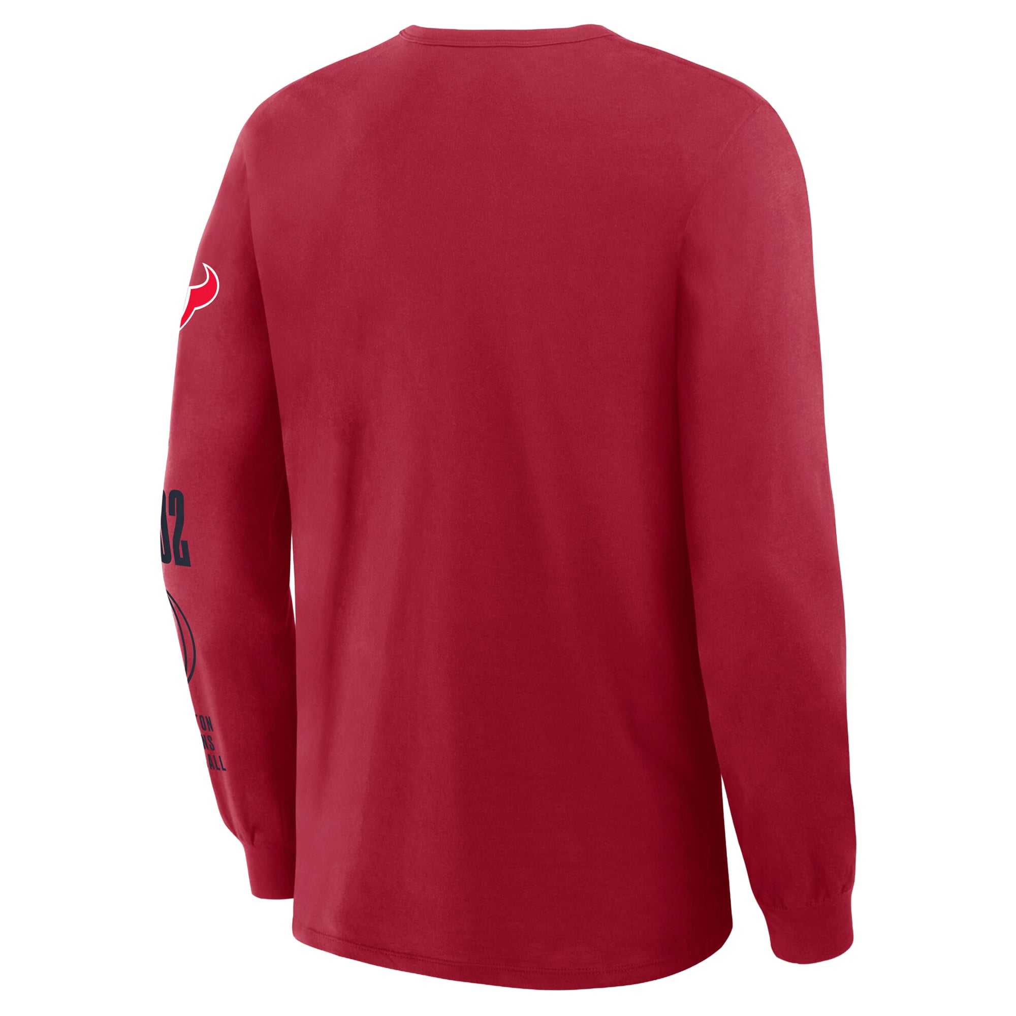 Men's Fanatics Red Houston Texans Big & Tall Checkdown Pass T-Shirt