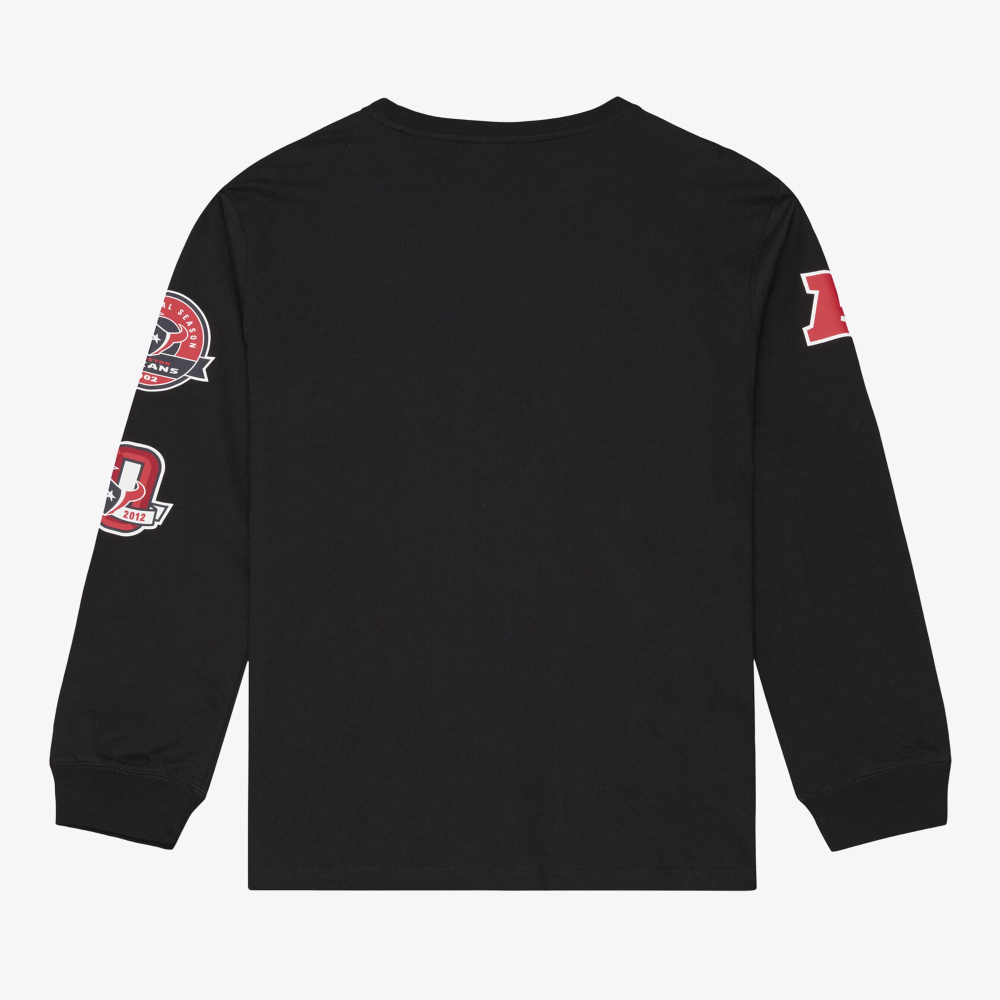 T-shirt à manches longues Mitchell & Ness noir pour homme, Houston Texans Training Camp