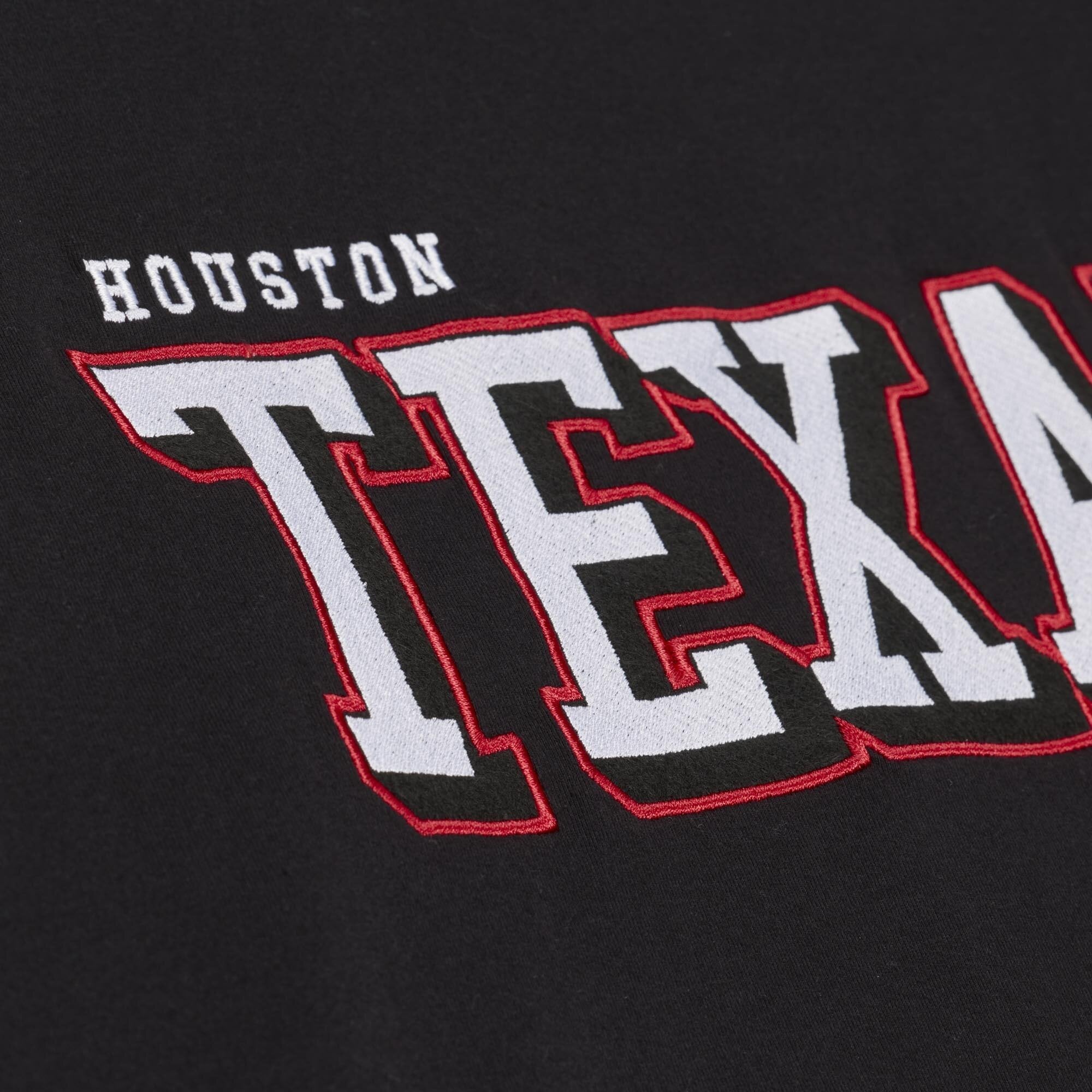 T-shirt à manches longues Mitchell & Ness noir pour homme, Houston Texans Training Camp
