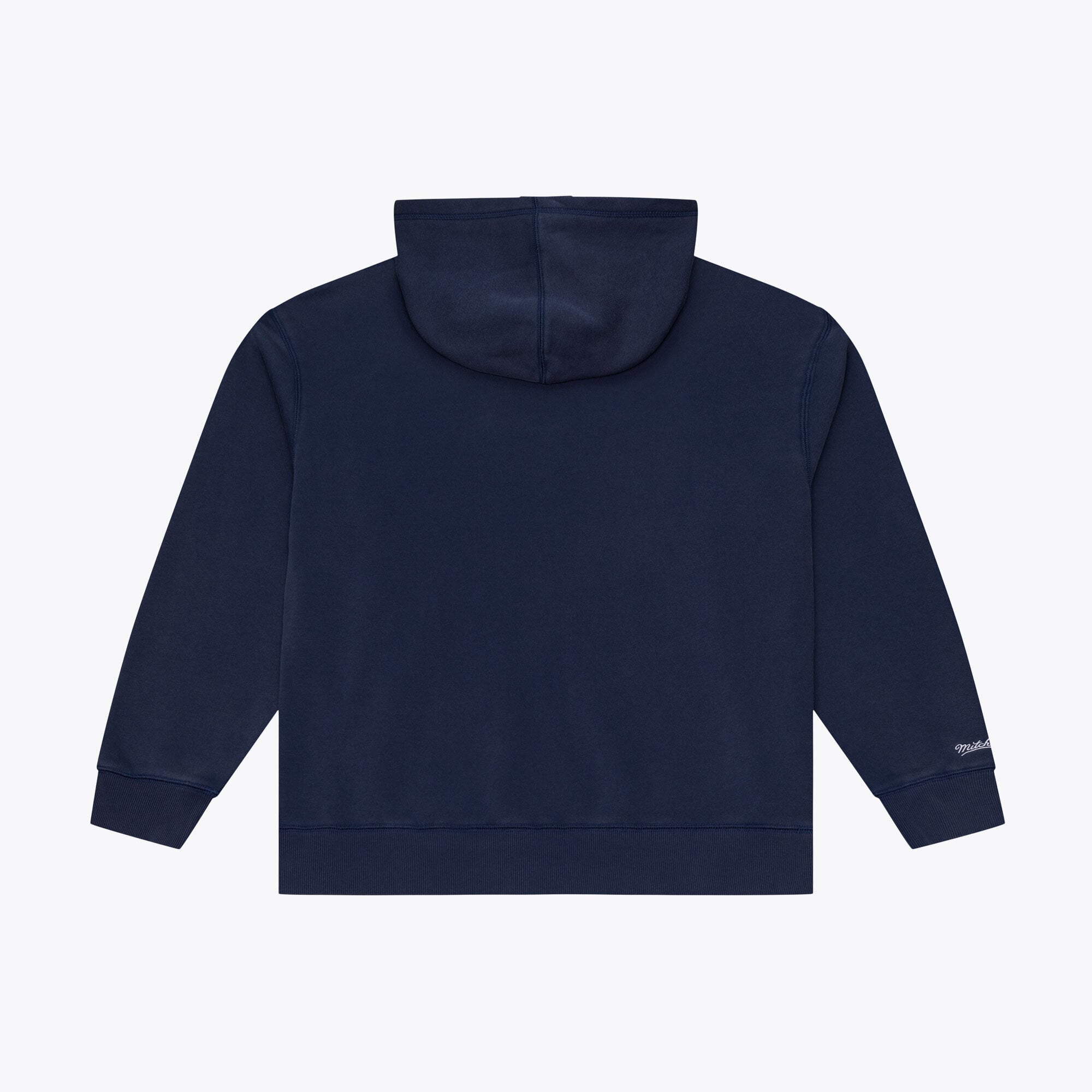 Men's Mitchell & Ness Navy Houston Texans Core Essentials Street Graphic Fleece Hoodie