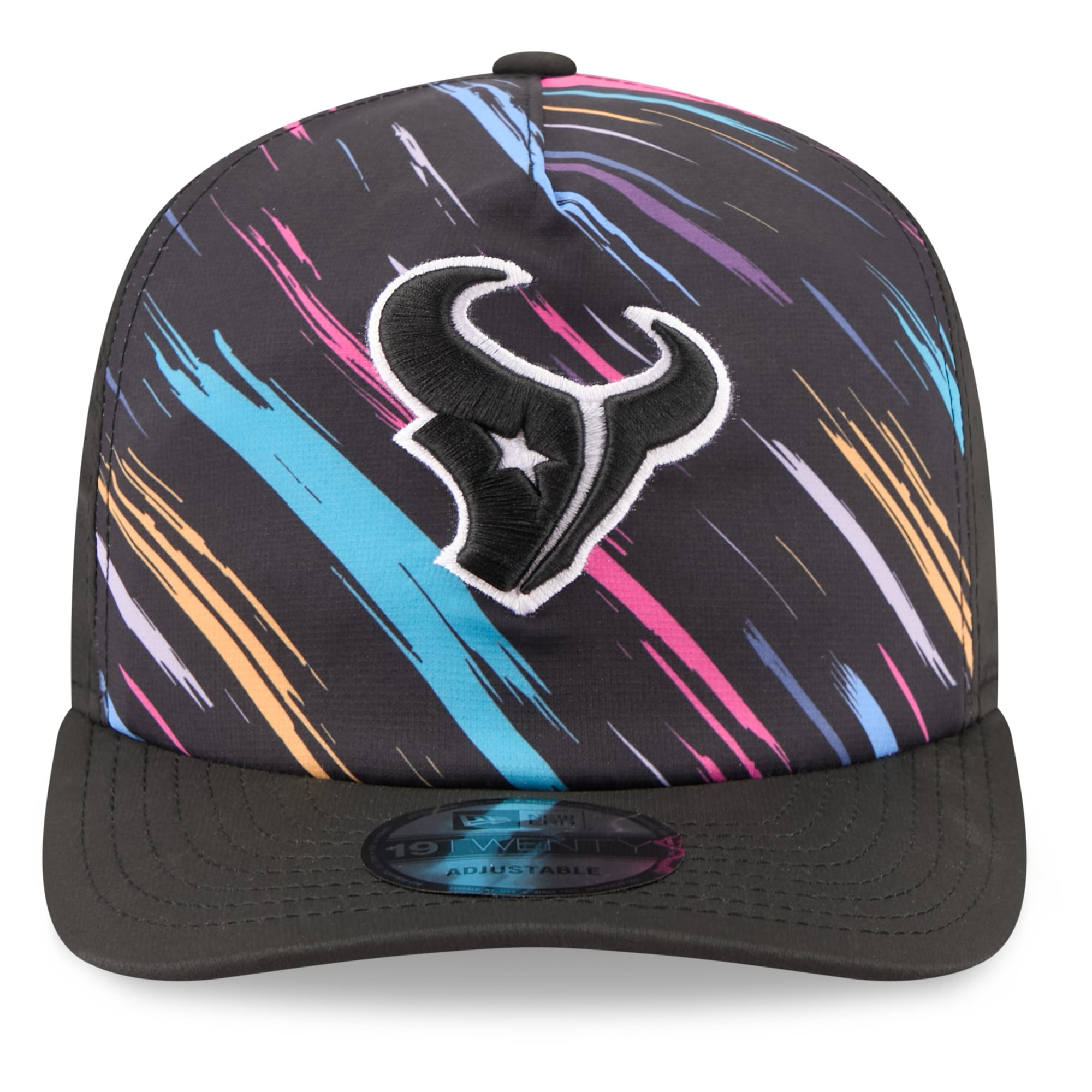 Men's New Era Black Houston Texans 2026 NFL Crucial Catch 19TWENTY Adjustable Hat