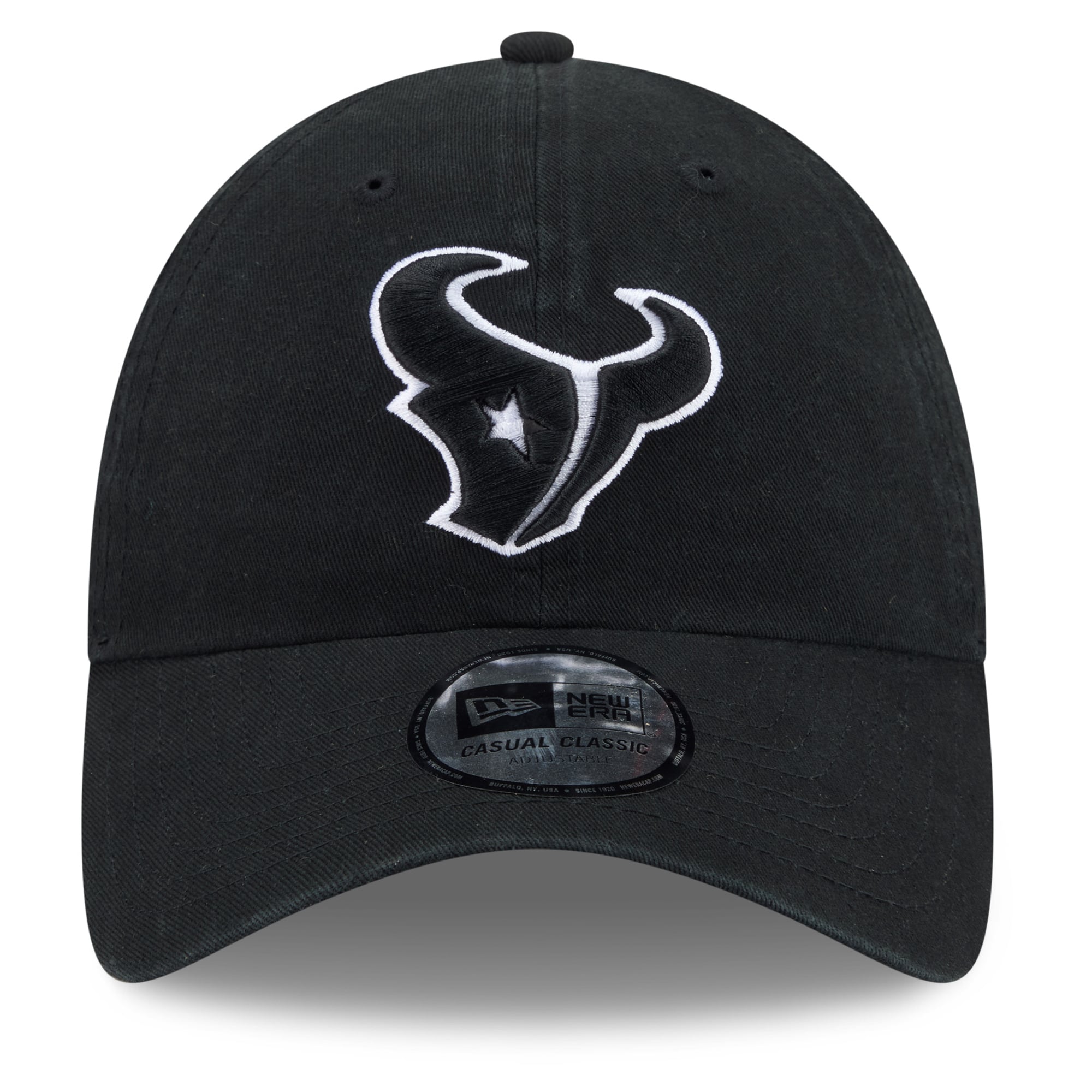 Men's New Era Black Houston Texans 2026 NFL Crucial Catch Casual Classic Adjustable Hat