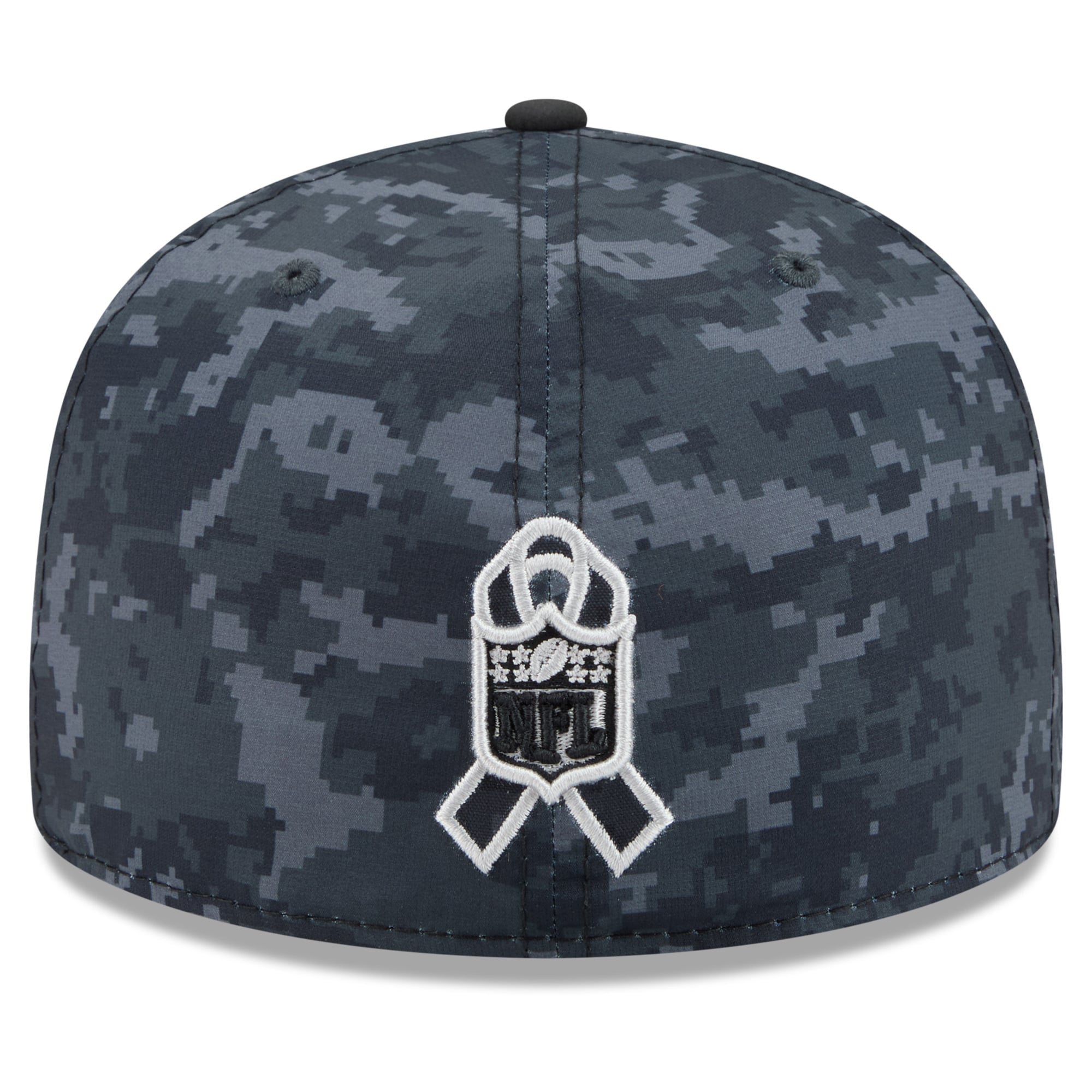 Casquette ajustée New Era noire pour homme Houston Texans 2026 Salute To Service 59FIFTY