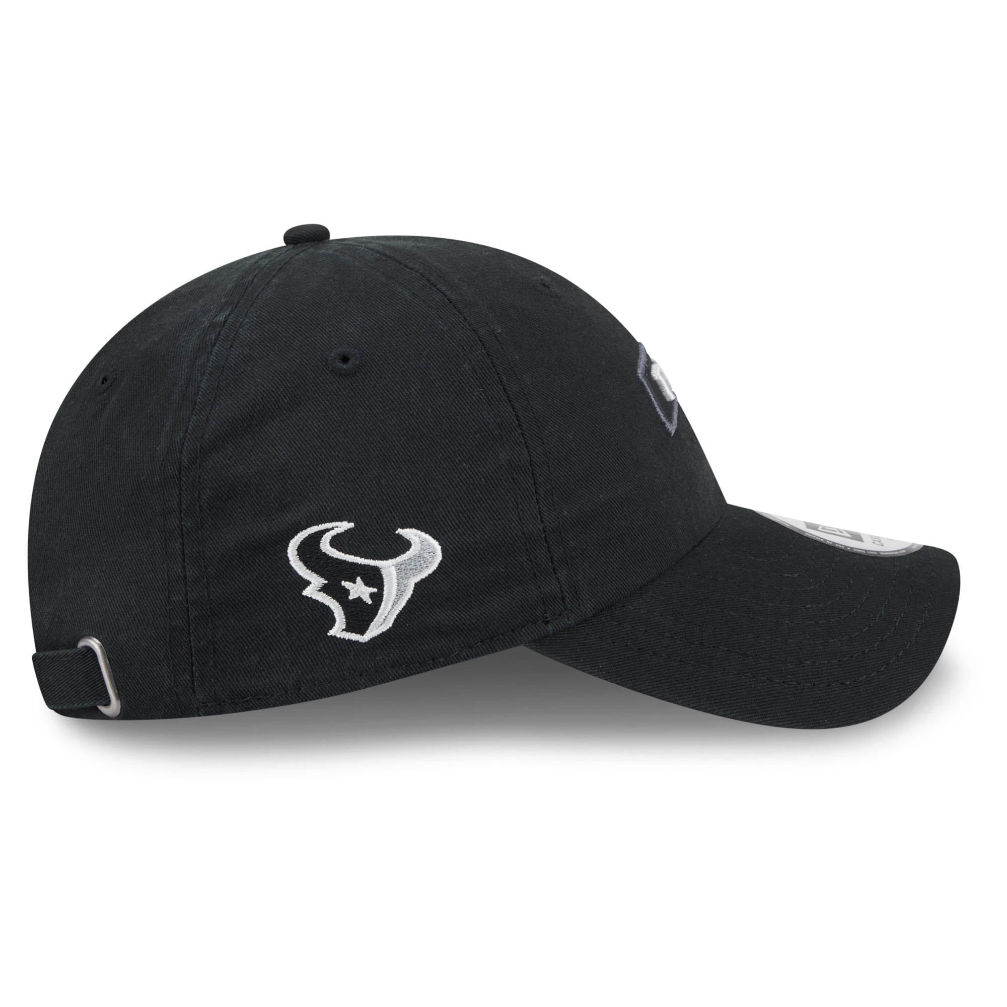 Casquette New Era noire pour homme, Houston Texans 2026 Salute To Service, style classique décontracté et ajustable