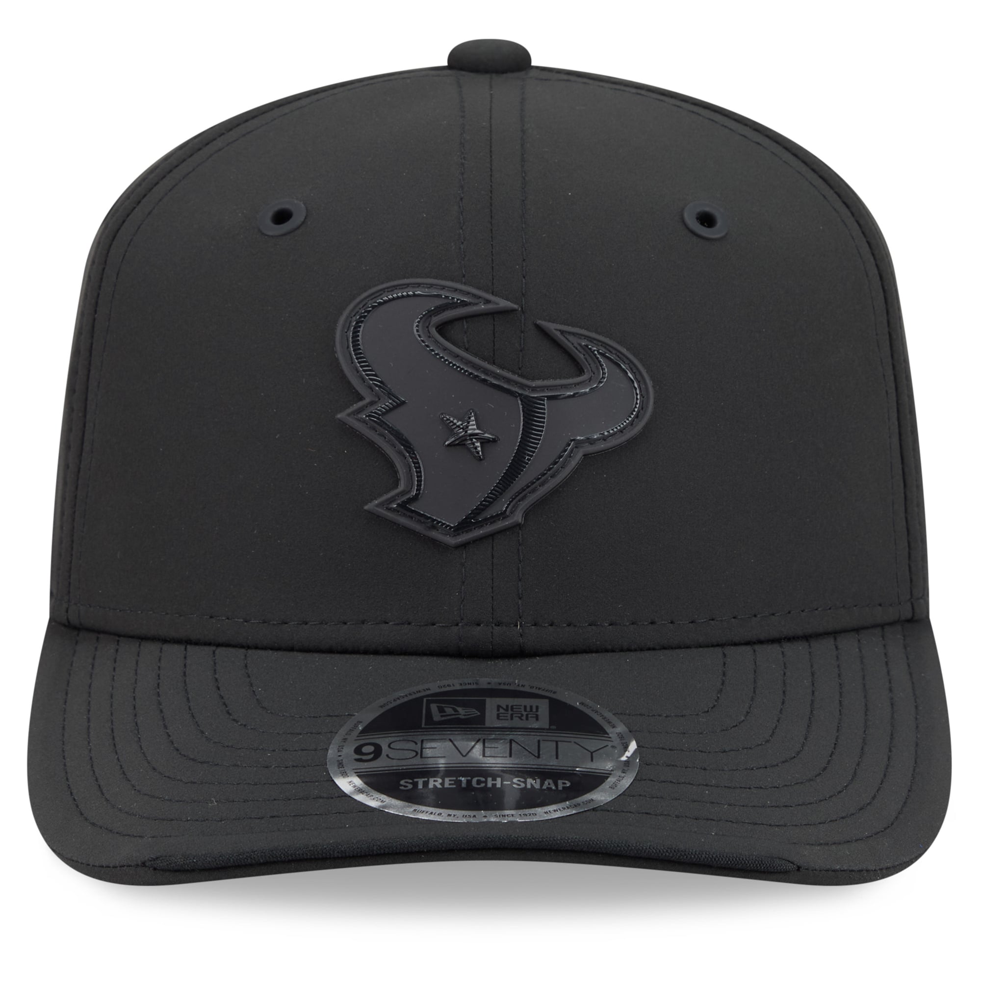 Men's New Era Black Houston Texans 2026 Sideline 9SEVENTY Adjustable Hat