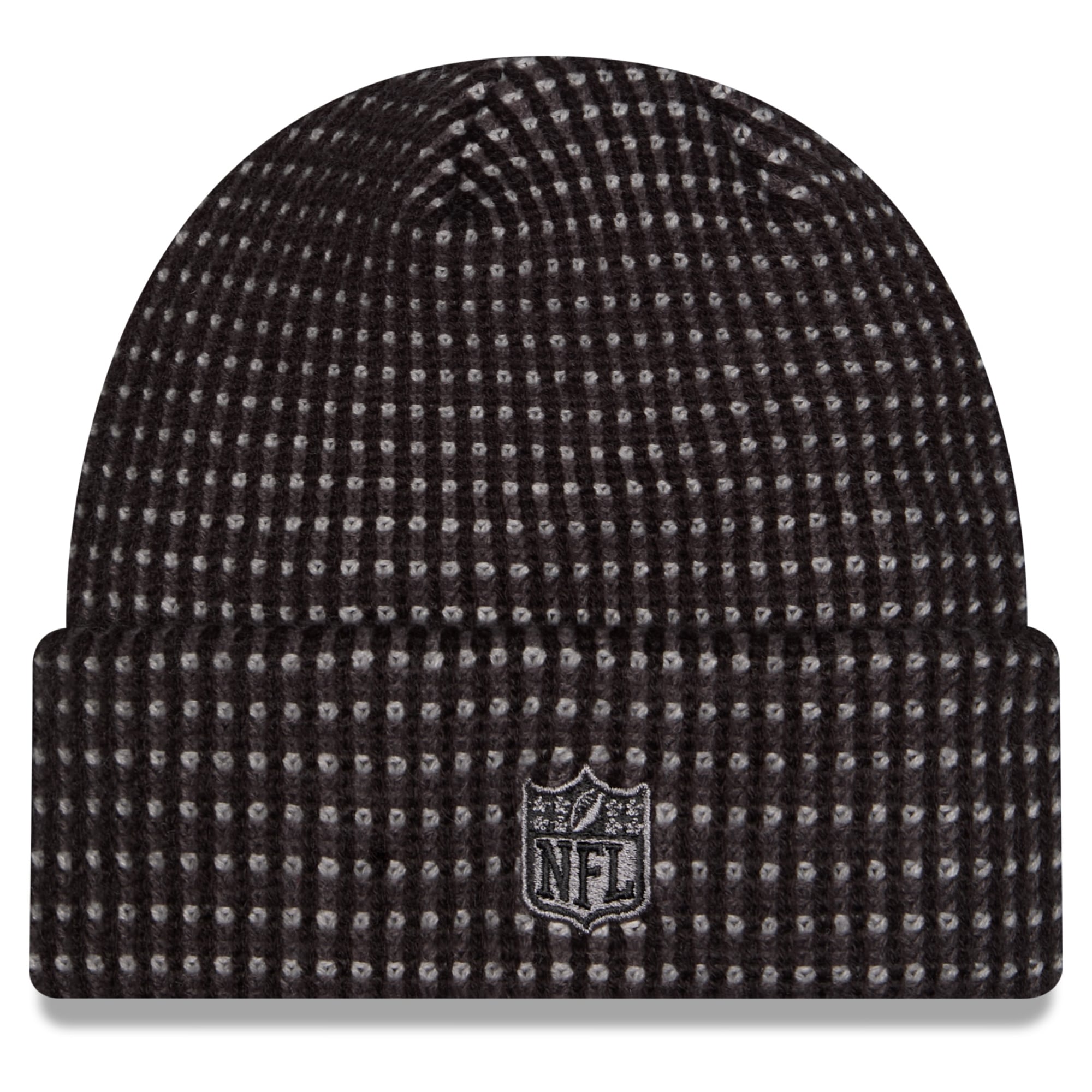 Bonnet à revers New Era noir pour homme, Houston Texans 2026, idéal pour les temps froids.