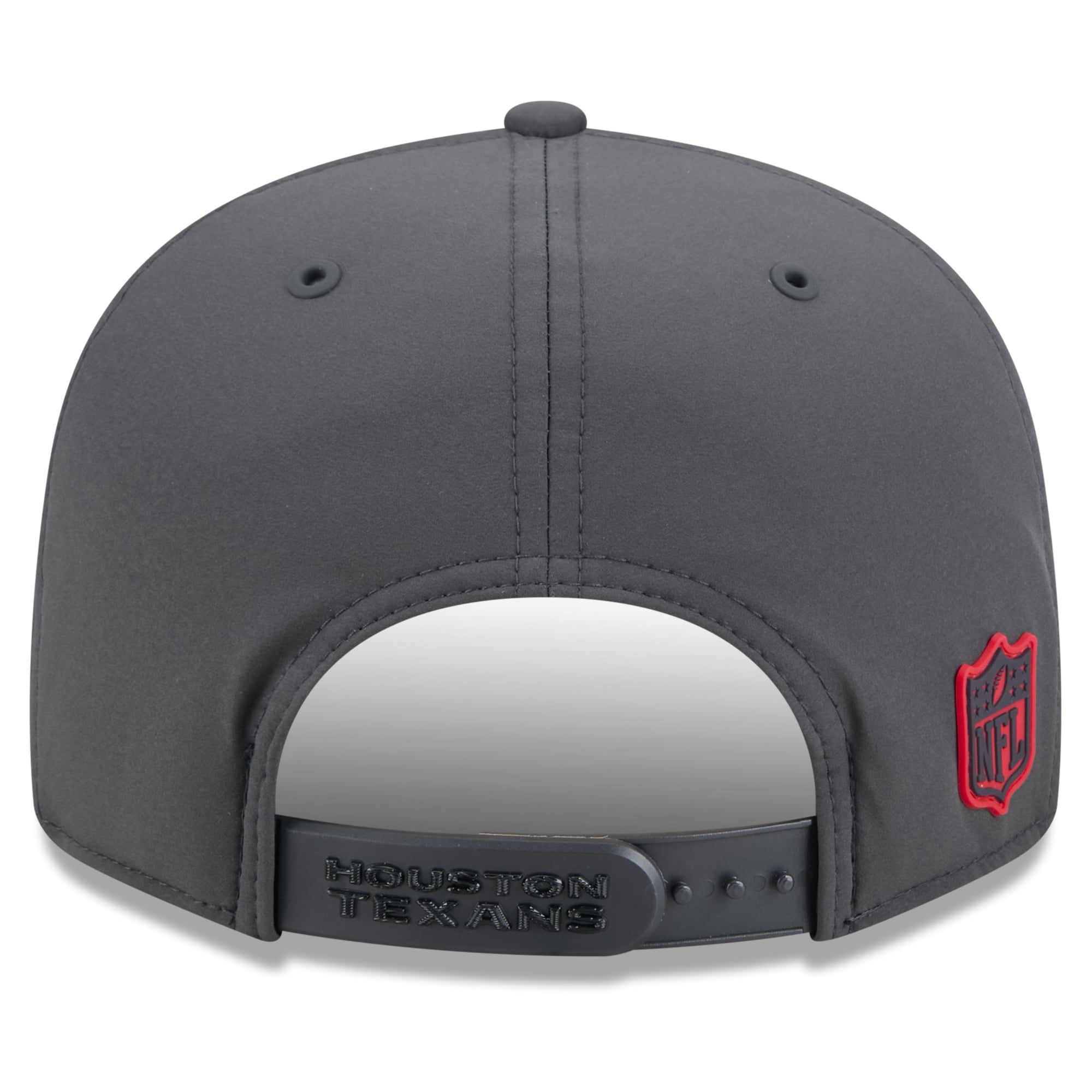 Casquette snapback New Era 9FIFTY pour homme, couleur anthracite, Houston Texans 2026, idéale pour les temps froids.