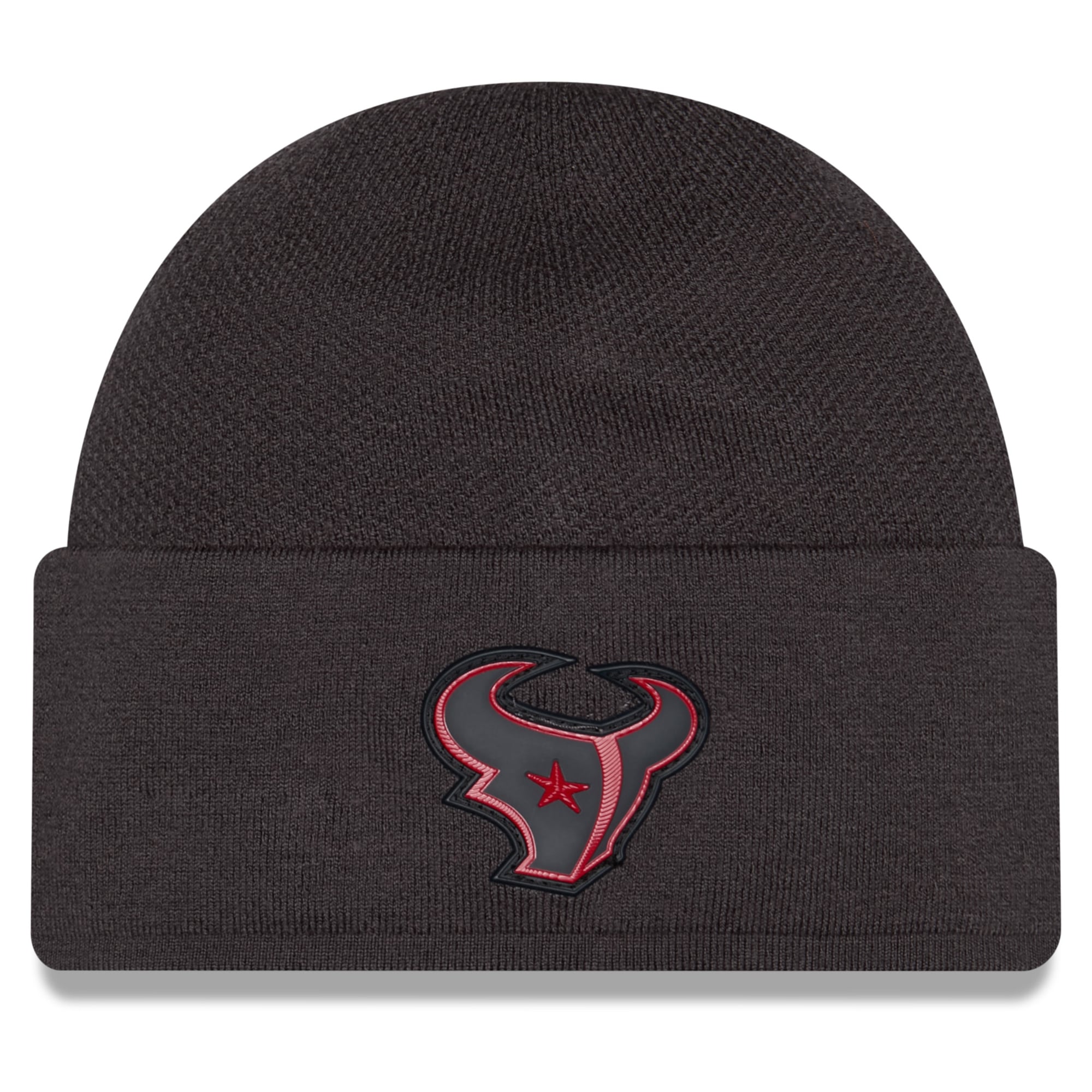 Bonnet d'hiver New Era pour homme, couleur anthracite, Houston Texans 2026.