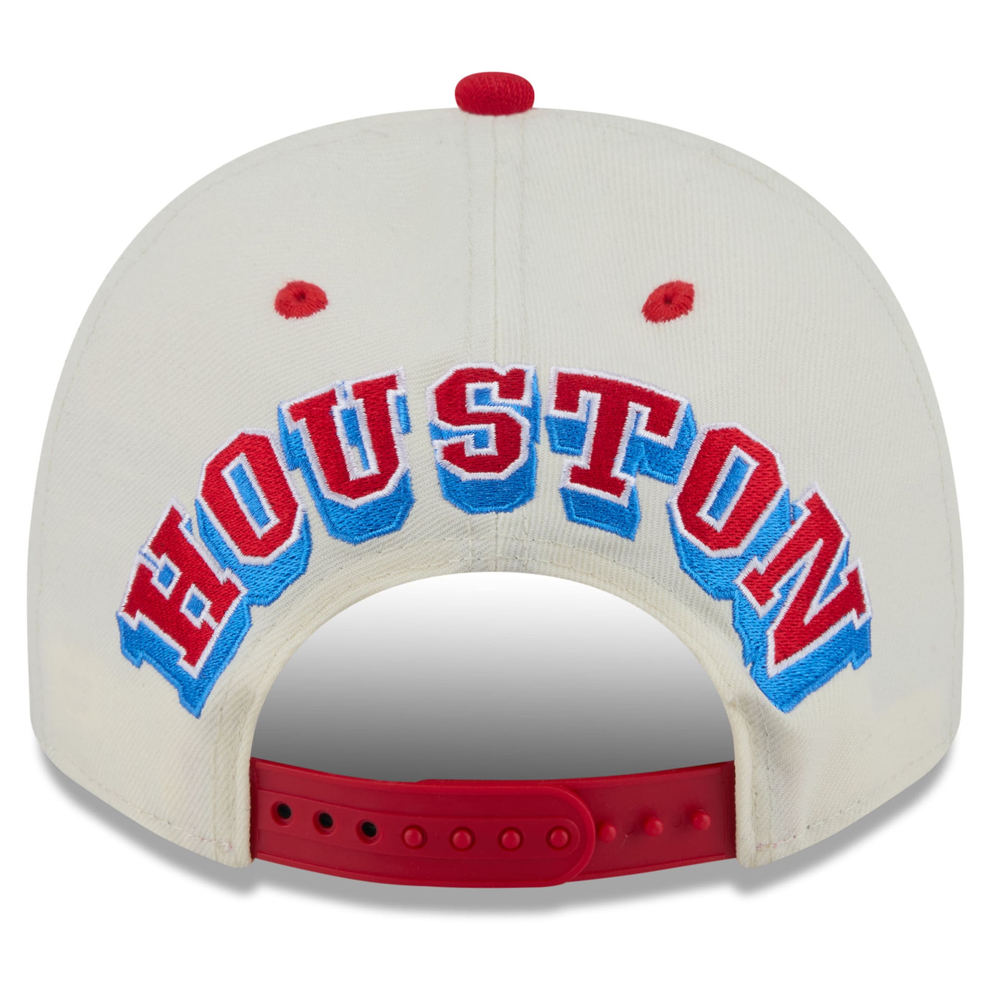 Men's New Era Cream Houston Texans 2026 Rivalries Collection Fan Pack A-Frame 9FIFTY Snapback Hat
