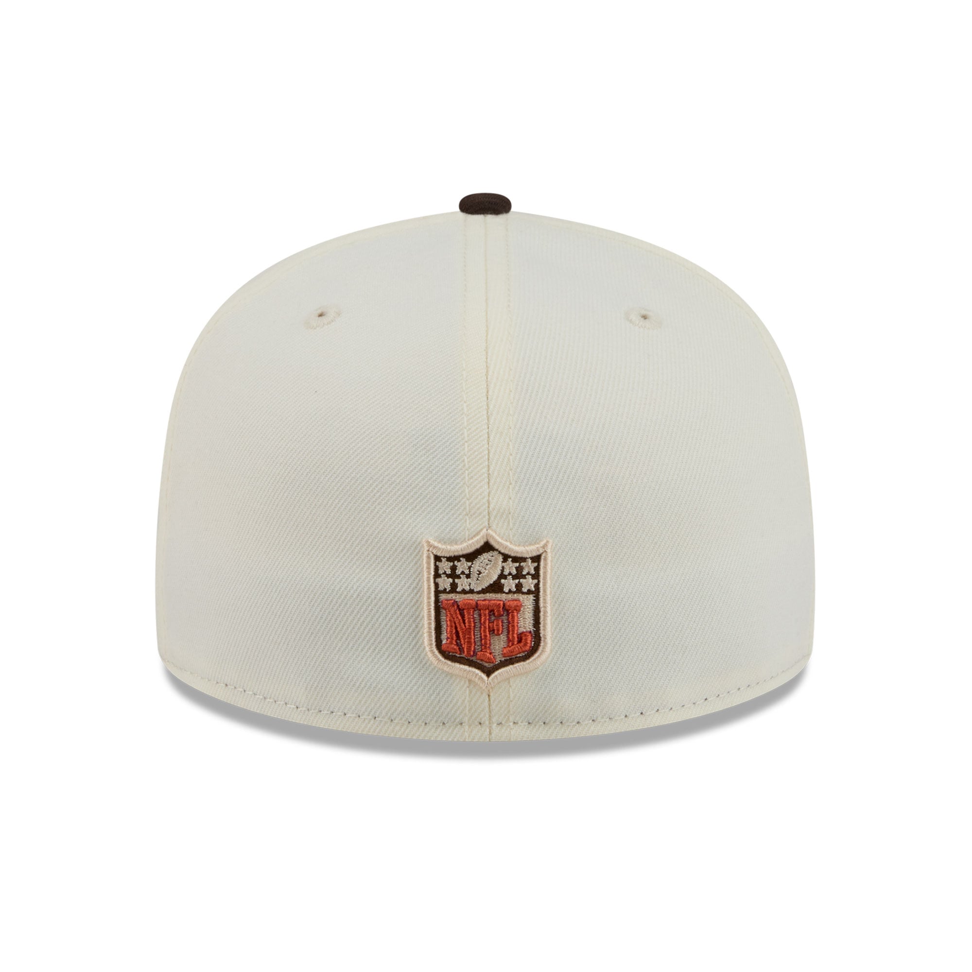 Men's New Era Cream/Brown Houston Texans Pumpkin Spice 59FIFTY Fitted Hat