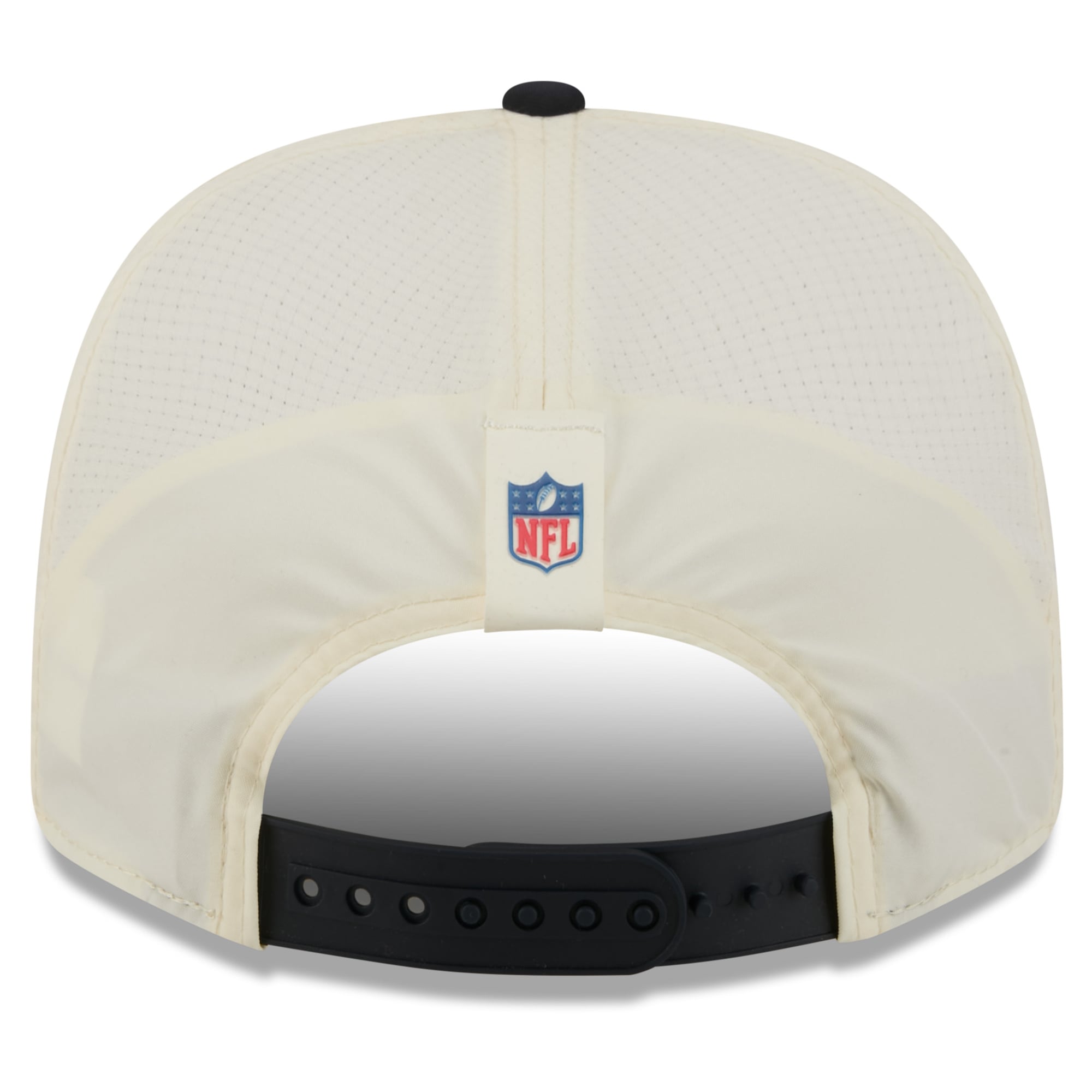 Men's New Era Cream/Navy Houston Texans 2026 NFL Training Camp 9SEVENTY Adjustable Hat