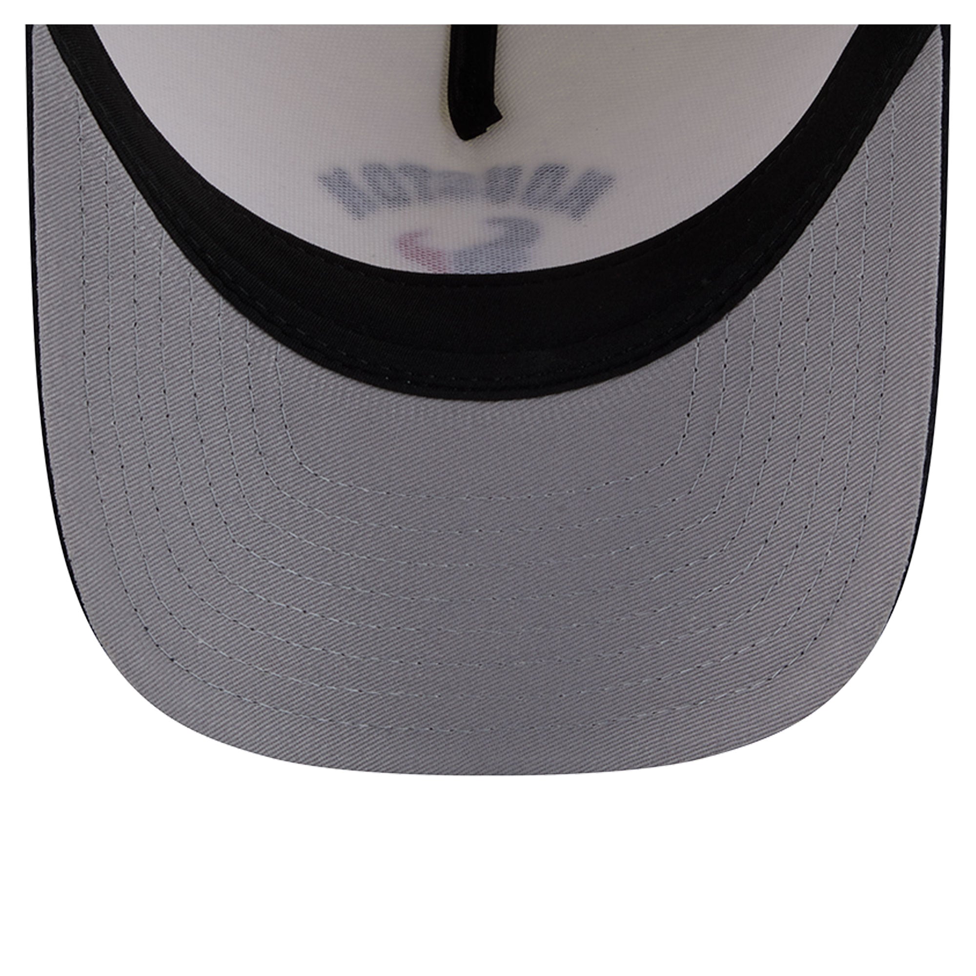 Casquette ajustable New Era crème/marine Houston Texans Arch 9FORTY A-Frame M-Crown pour homme