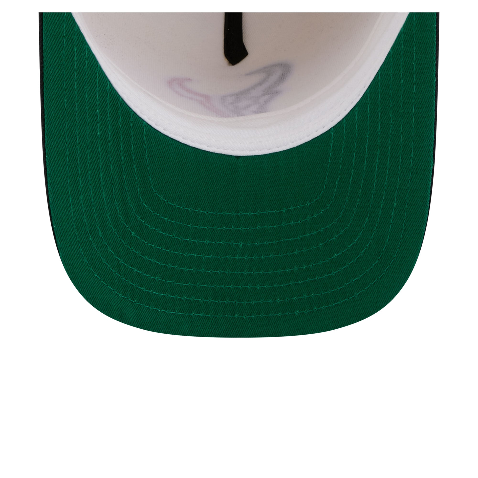 Casquette snapback New Era 9FIFTY crème/marine pour homme, logo Houston Texans à l'arrière.