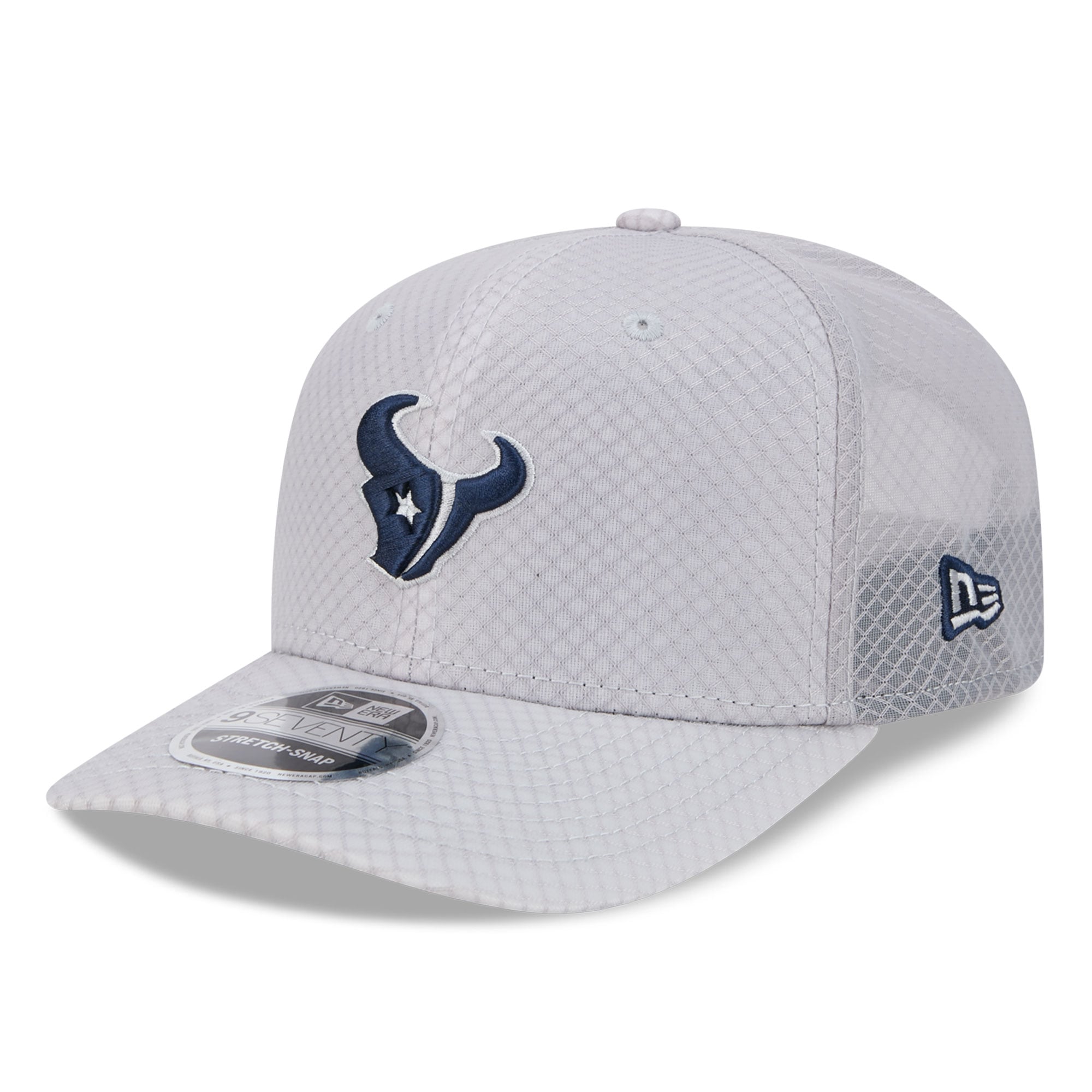 Casquette ajustable New Era grise Houston Texans 9SEVENTY pour homme