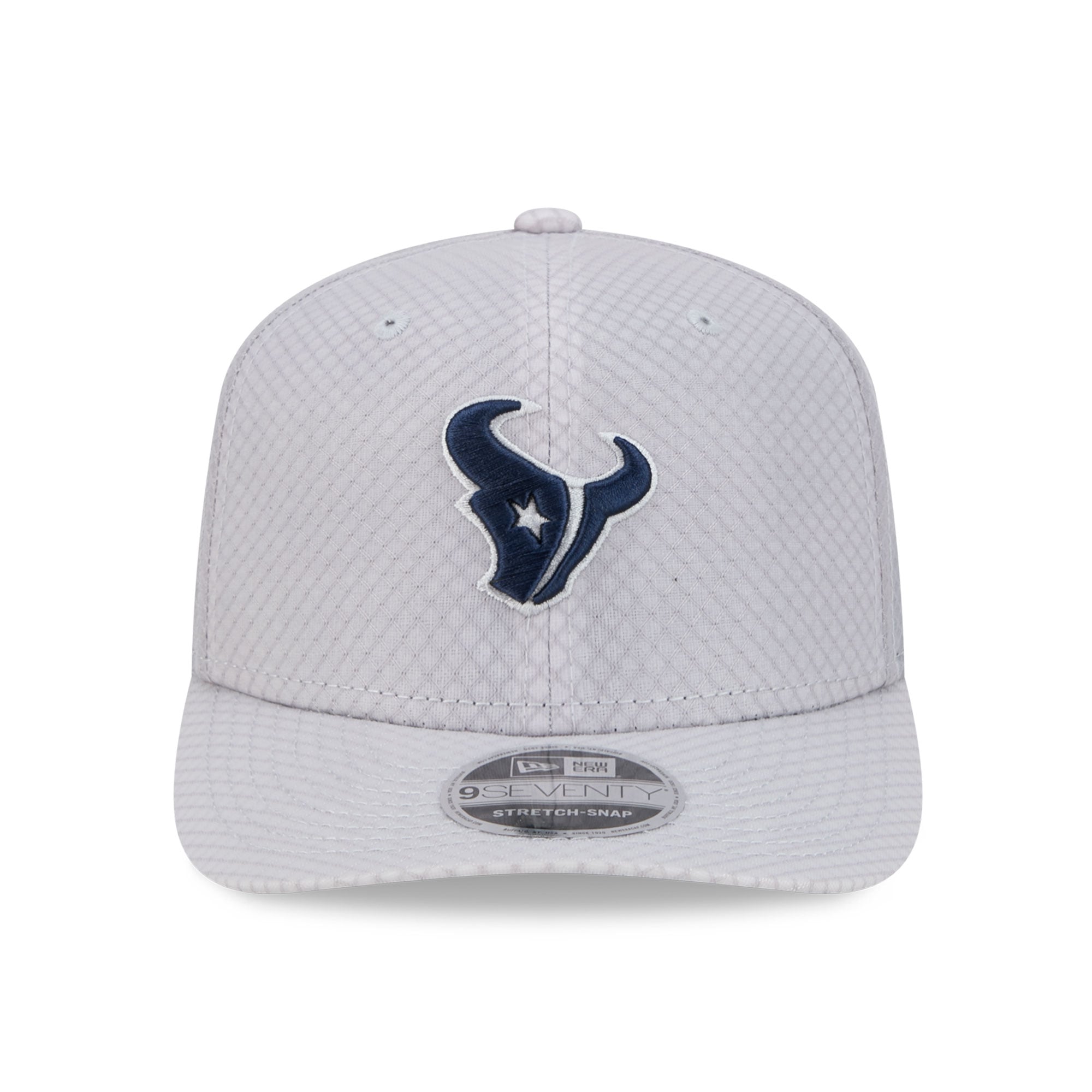 Casquette ajustable New Era grise Houston Texans 9SEVENTY pour homme