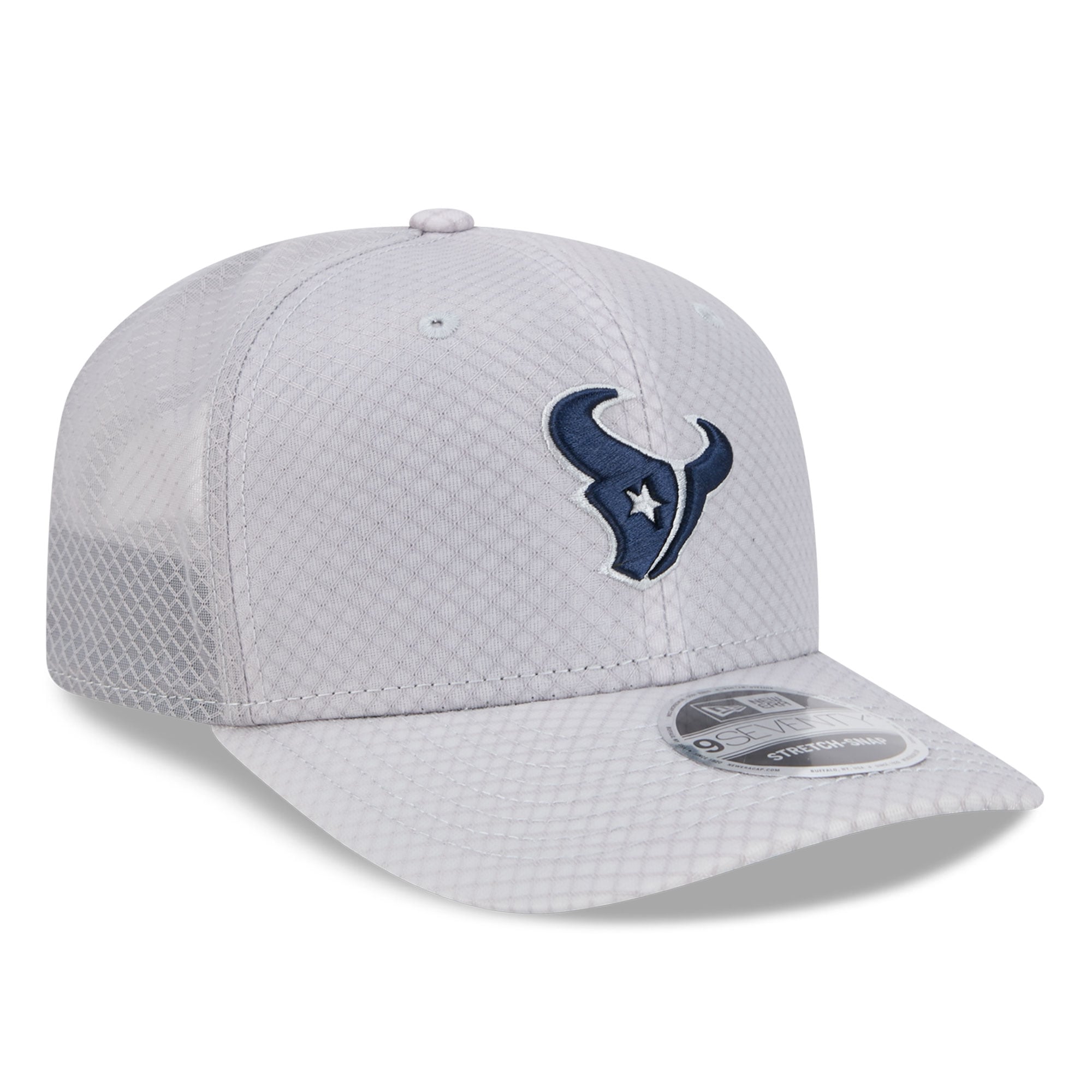 Casquette ajustable New Era grise Houston Texans 9SEVENTY pour homme