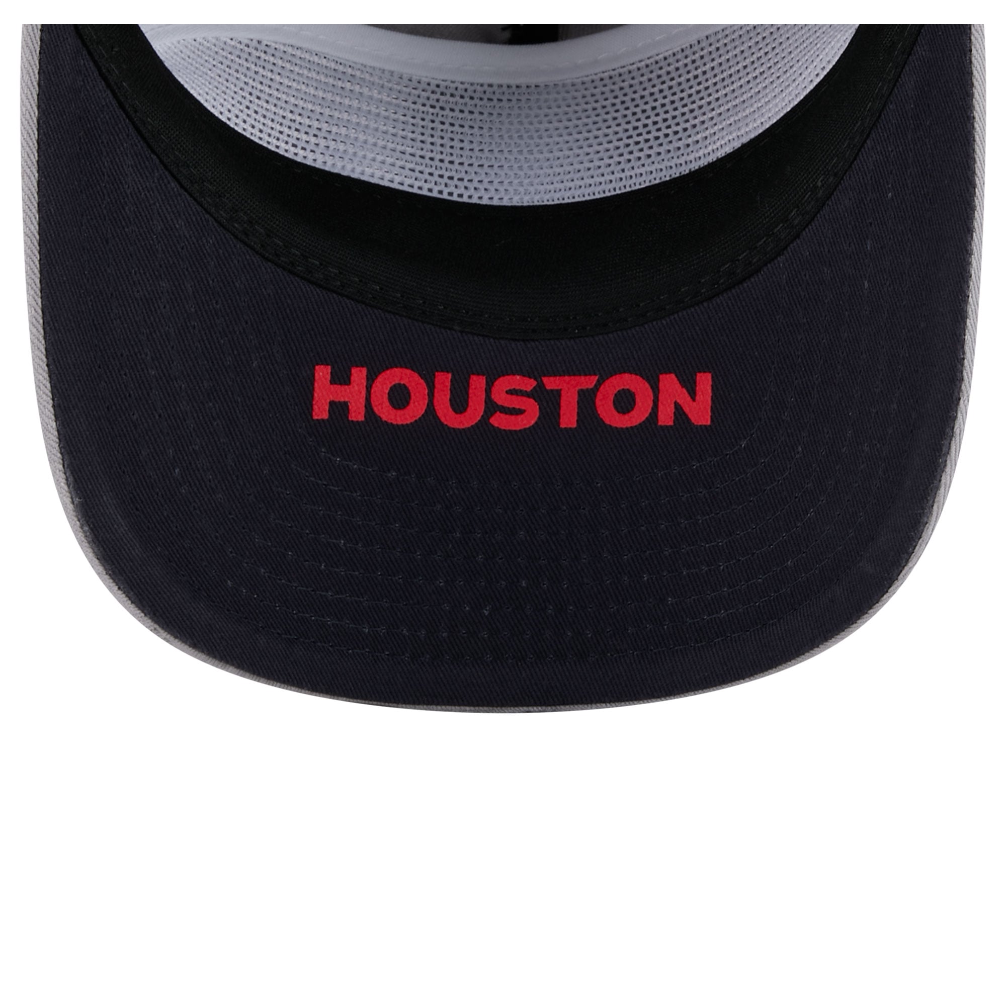 Casquette ajustable New Era grise Houston Texans Patch 19TWENTY pour homme
