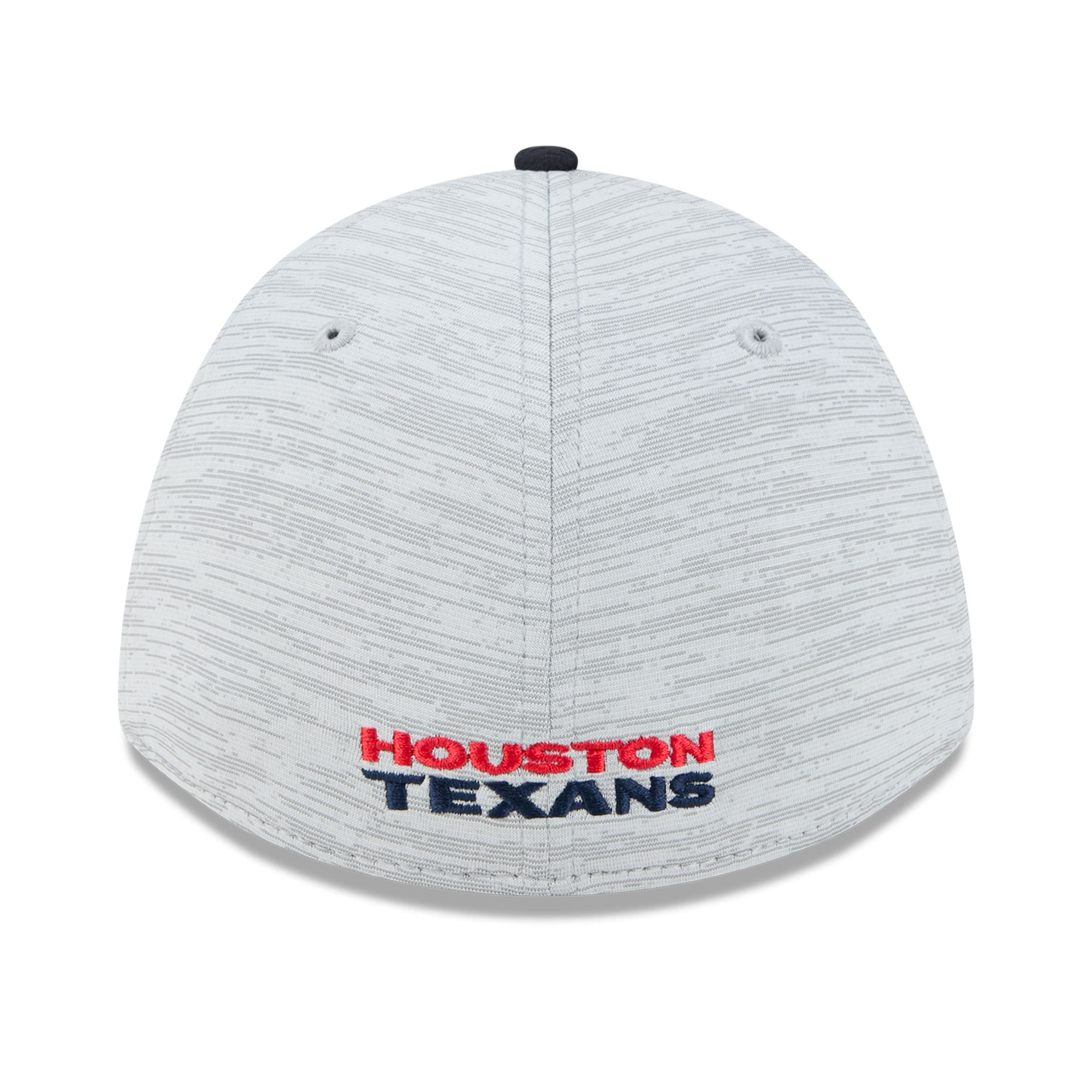 Casquette New Era Flex grise/marine Houston Texans Tech M-Crown A-Frame 39THIRTY pour homme