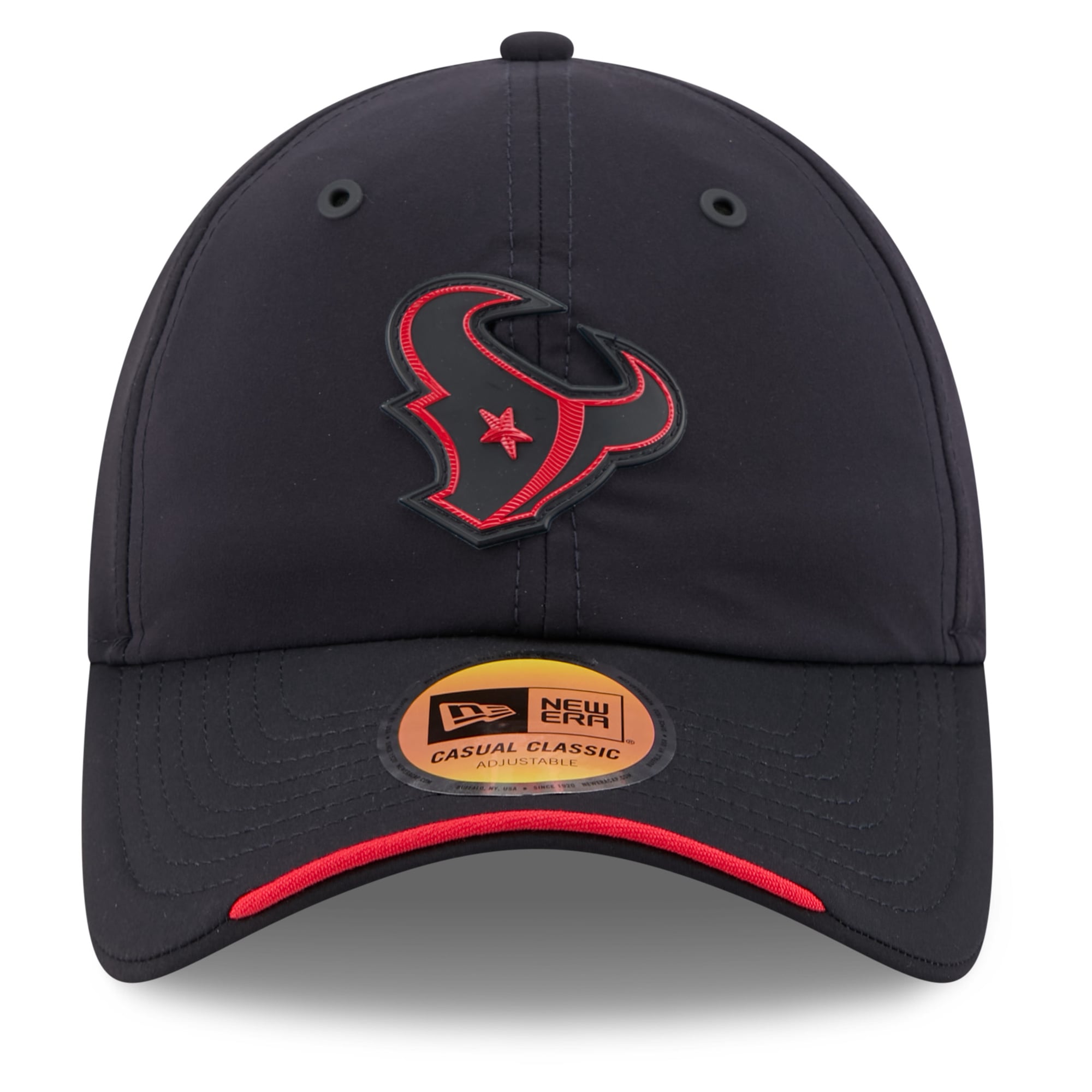 Men's New Era Navy Houston Texans 2026 Sideline Casual Classic Adjustable Hat