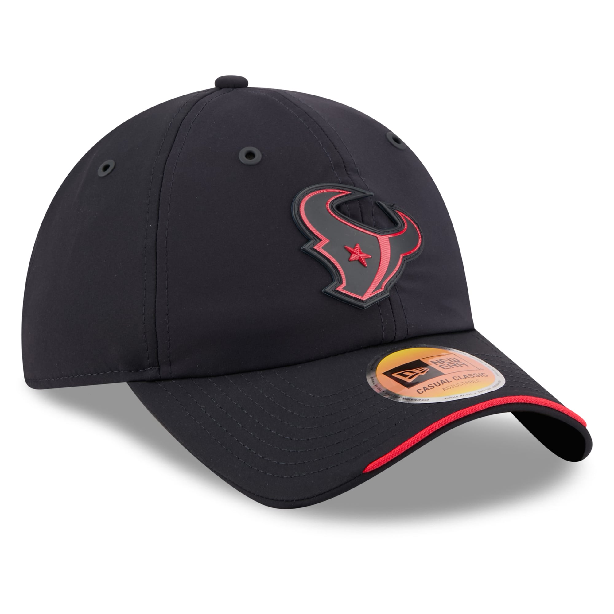 Men's New Era Navy Houston Texans 2026 Sideline Casual Classic Adjustable Hat