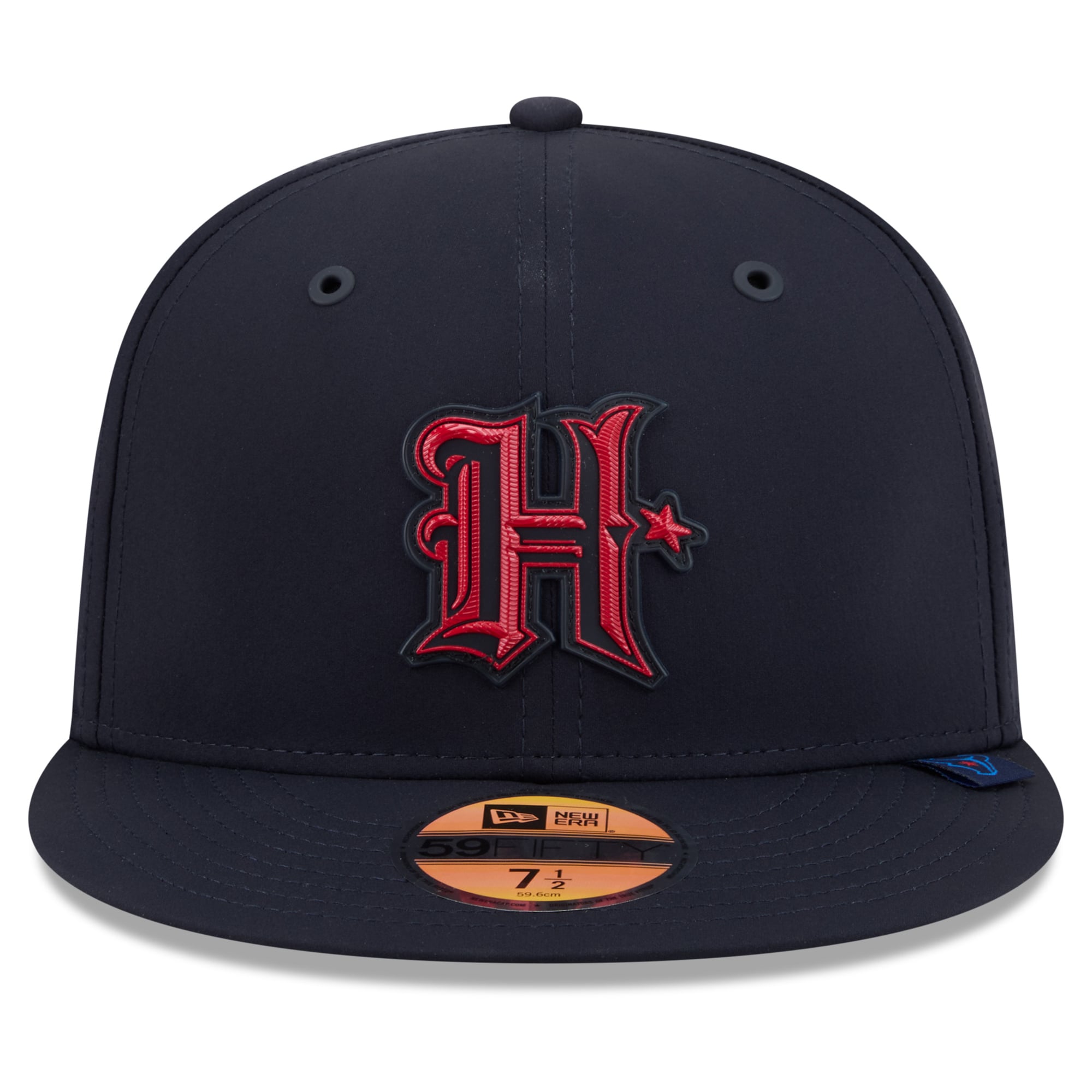 Men's New Era Navy Houston Texans 2026 Sideline H-Town 59FIFTY Fitted Hat