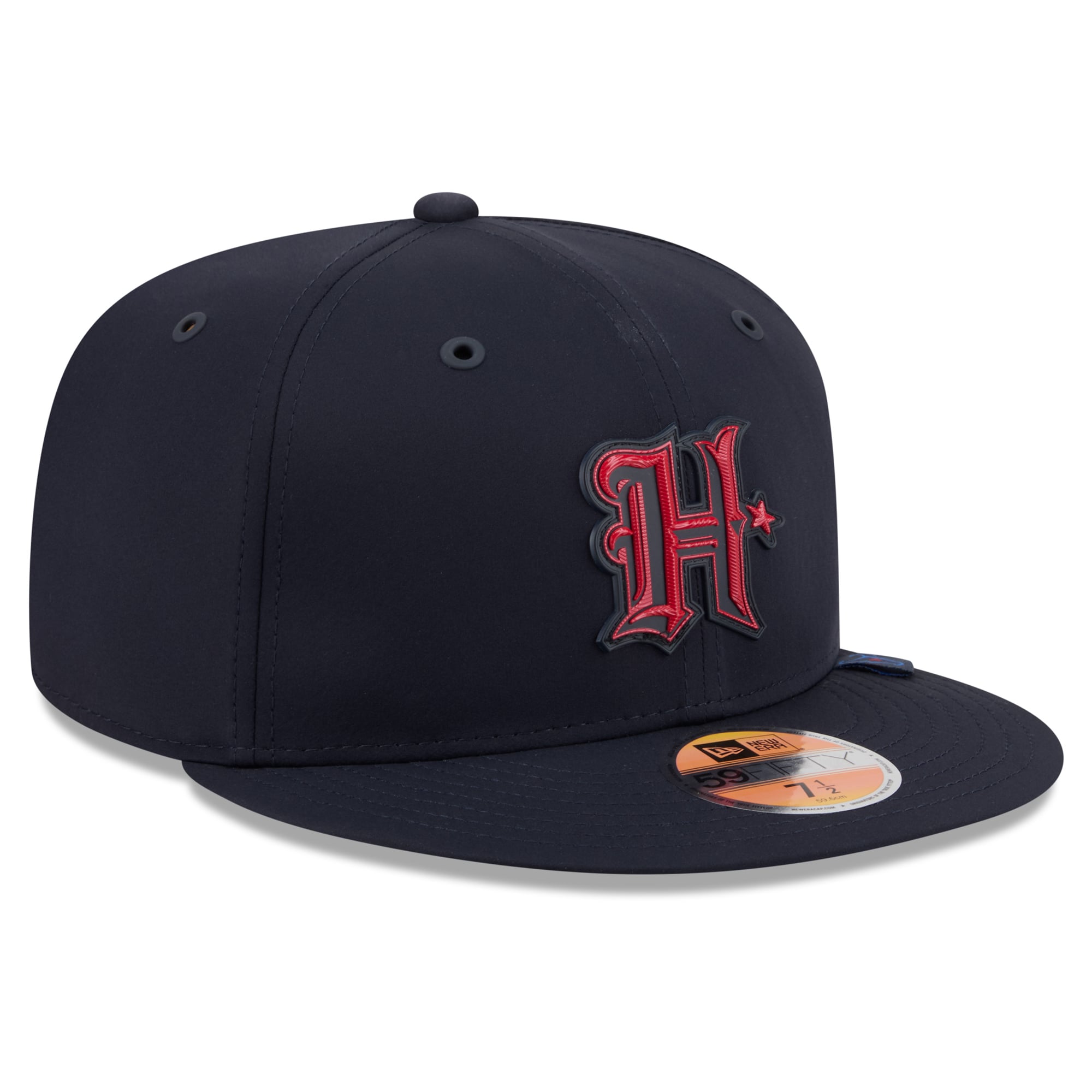 Men's New Era Navy Houston Texans 2026 Sideline H-Town 59FIFTY Fitted Hat