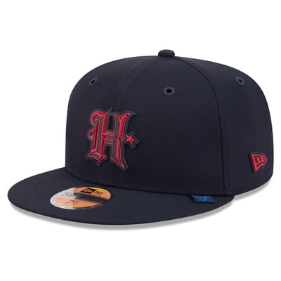 Houston Texans New Era 2026 Sideline H-Town 59FIFTY Fitted Hat - Navy