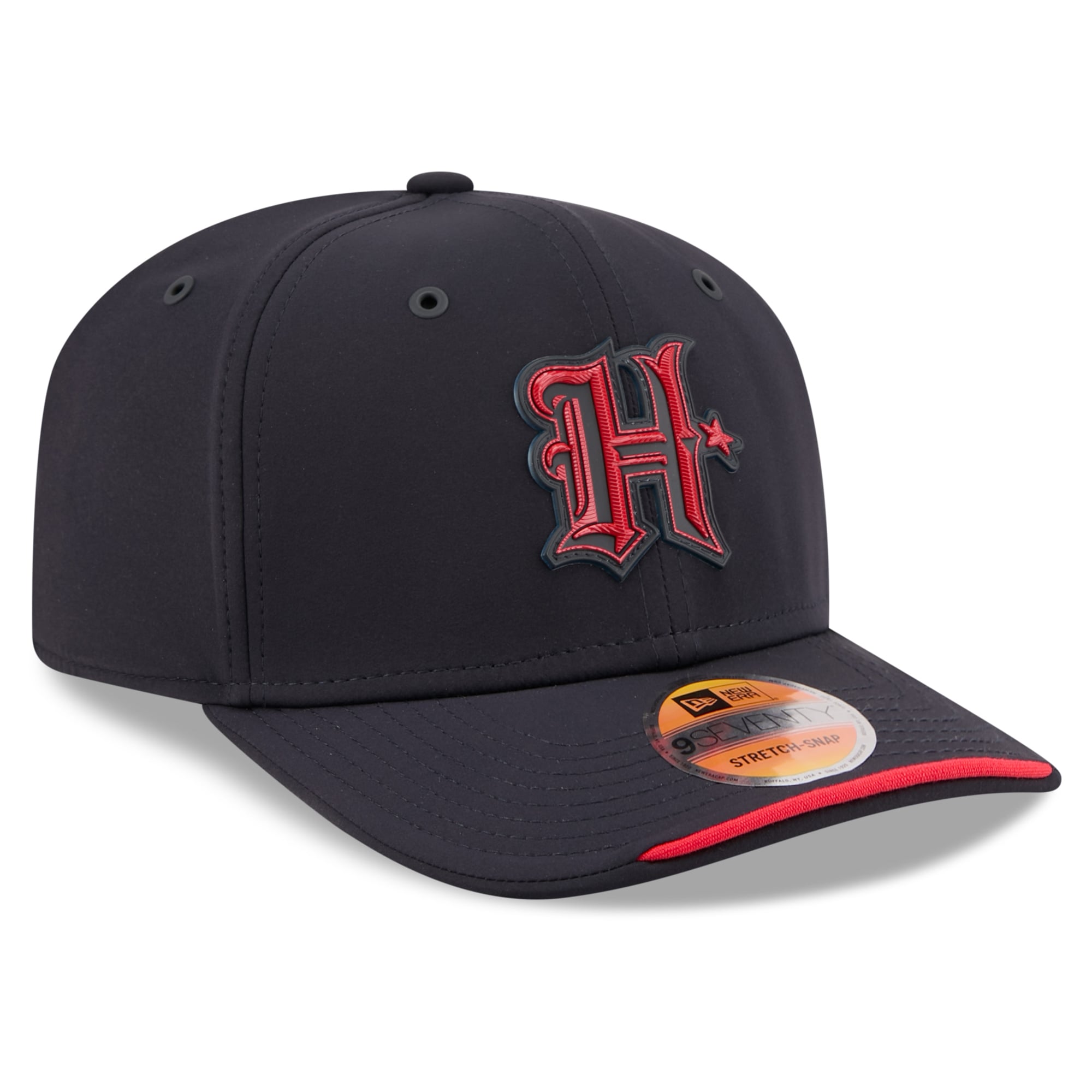 Men's New Era Navy Houston Texans 2026 Sideline H-Town 9SEVENTY Adjustable Hat