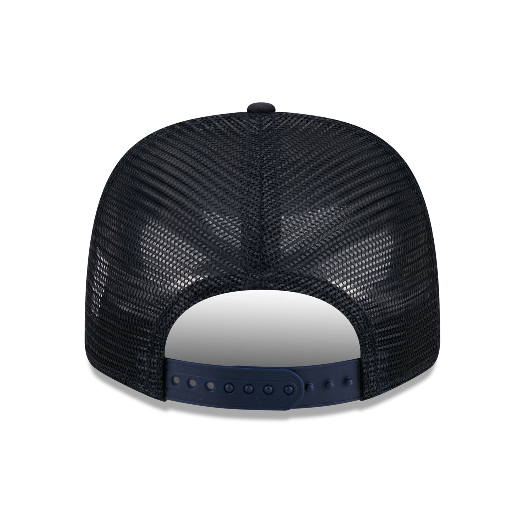 Casquette trucker New Era bleu marine Houston Texans Collegiate 9SEVENTY pour homme
