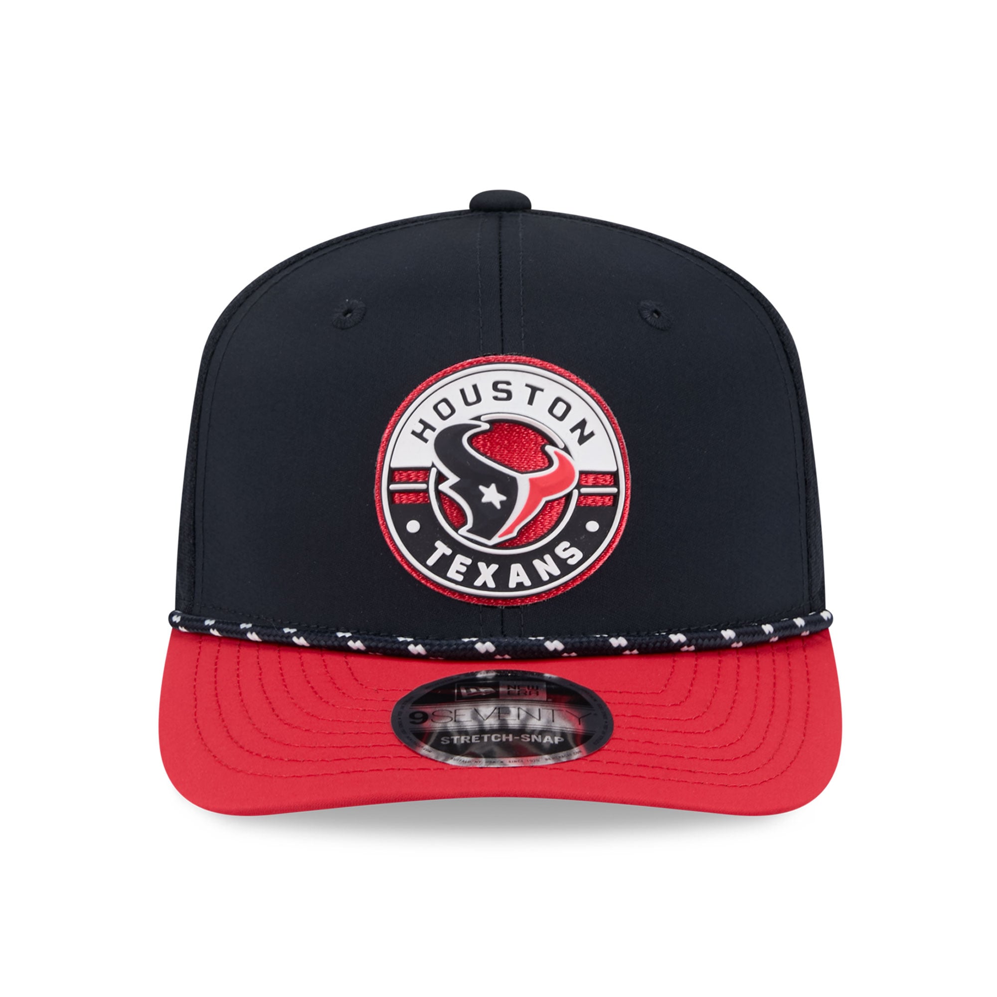 Casquette ajustable New Era bleu marine Houston Texans Game 9SEVENTY pour homme