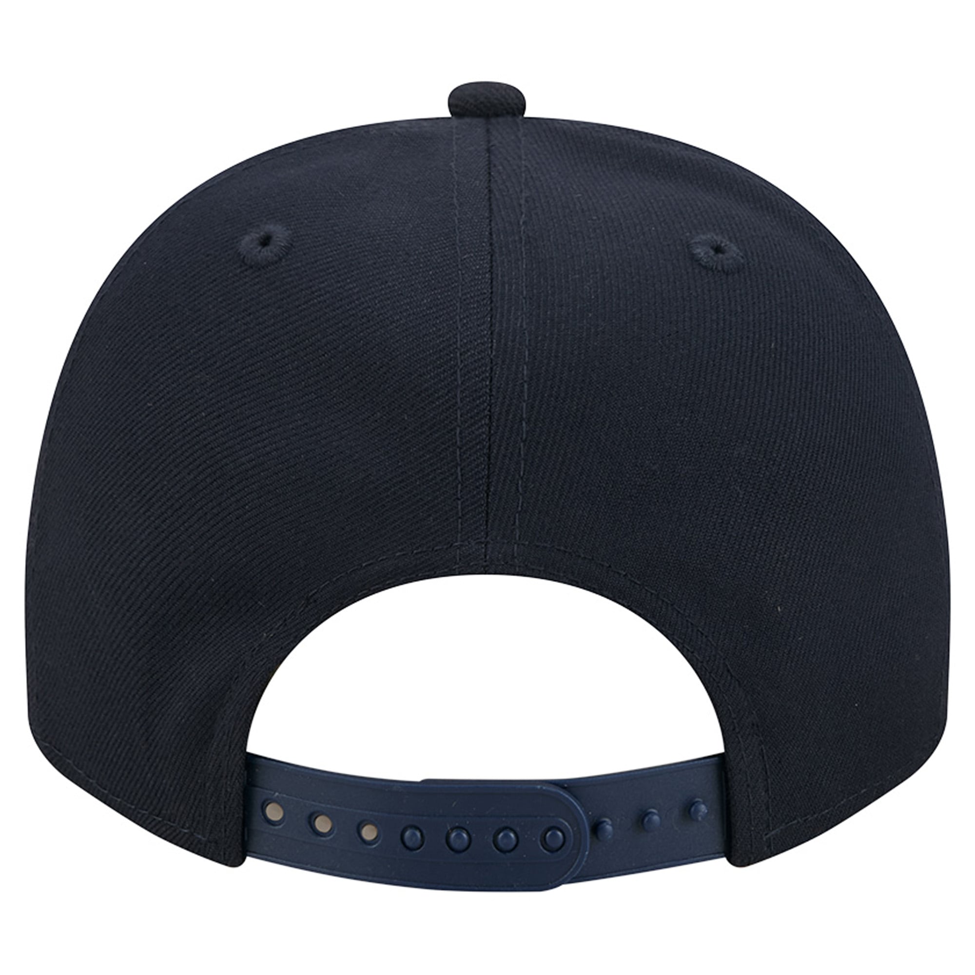 Men's New Era Navy Houston Texans Laurel A-Frame 9FIFTY Snapback Hat