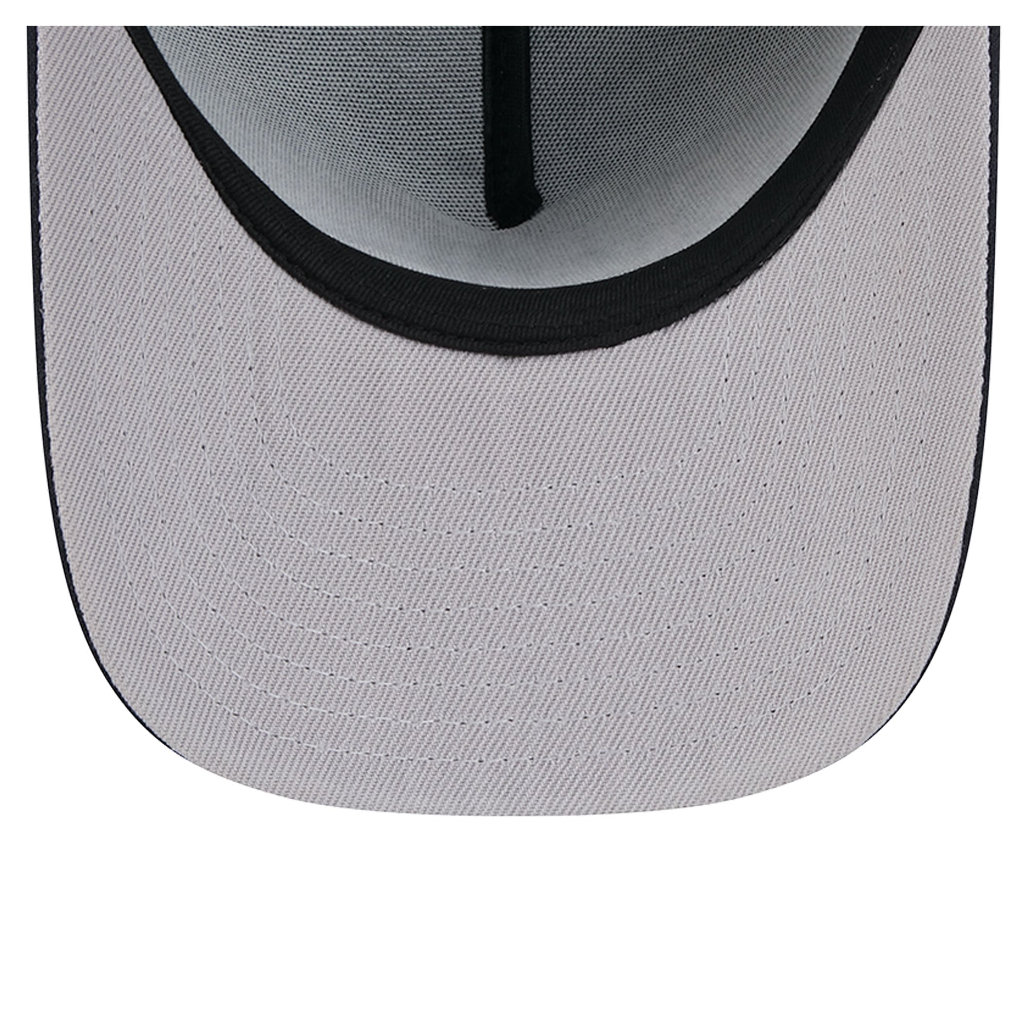 Men's New Era Navy Houston Texans Laurel A-Frame 9FIFTY Snapback Hat