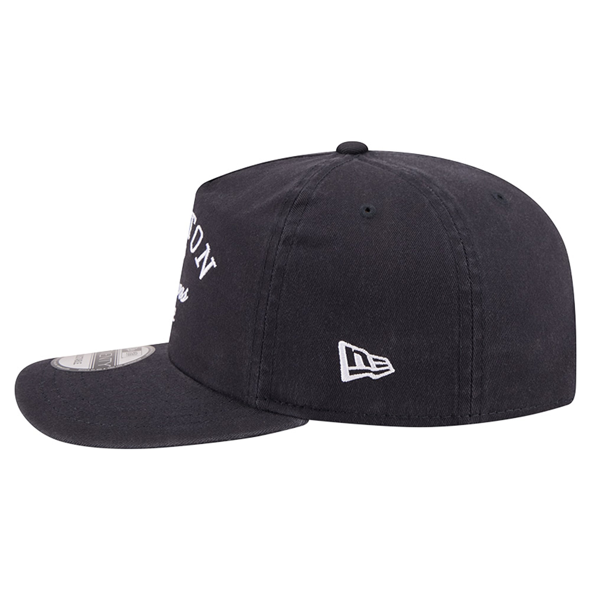 Casquette ajustable New Era bleu marine Houston Texans Stacked 19TWENTY pour homme