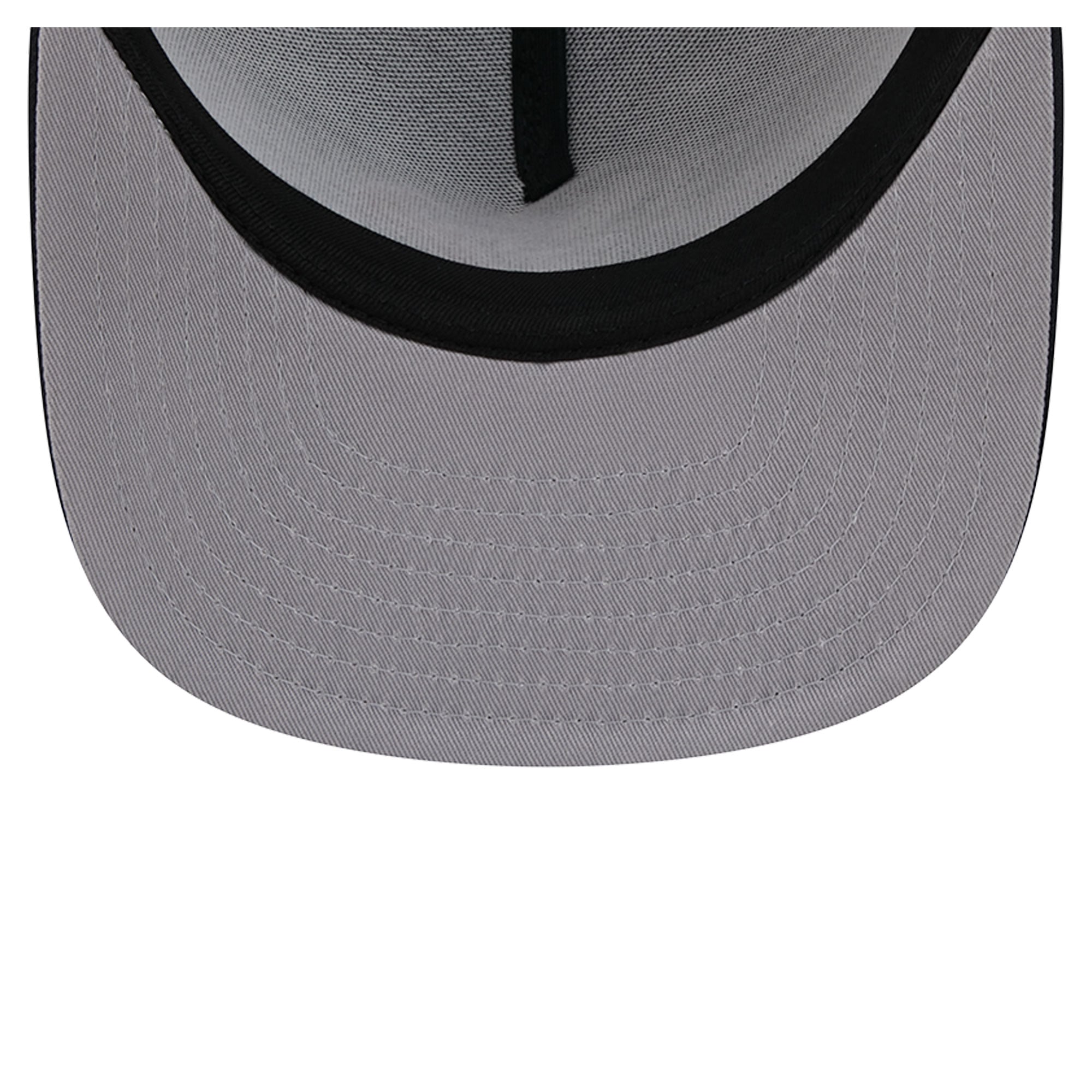 Casquette trucker New Era 9FIFTY Snapback pour homme, bleu marine/rouge, Houston Texans, maille, style A-Frame.