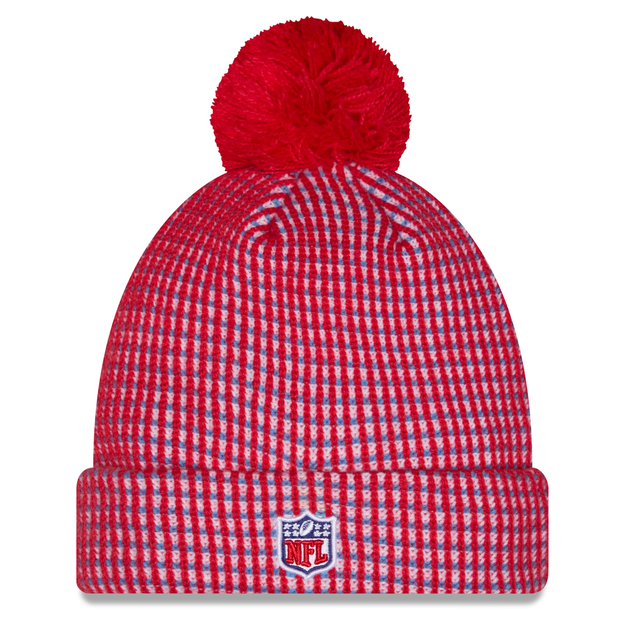 Men's New Era Red Houston Texans 2026 Rivalries Collection Cuffed Knit Hat