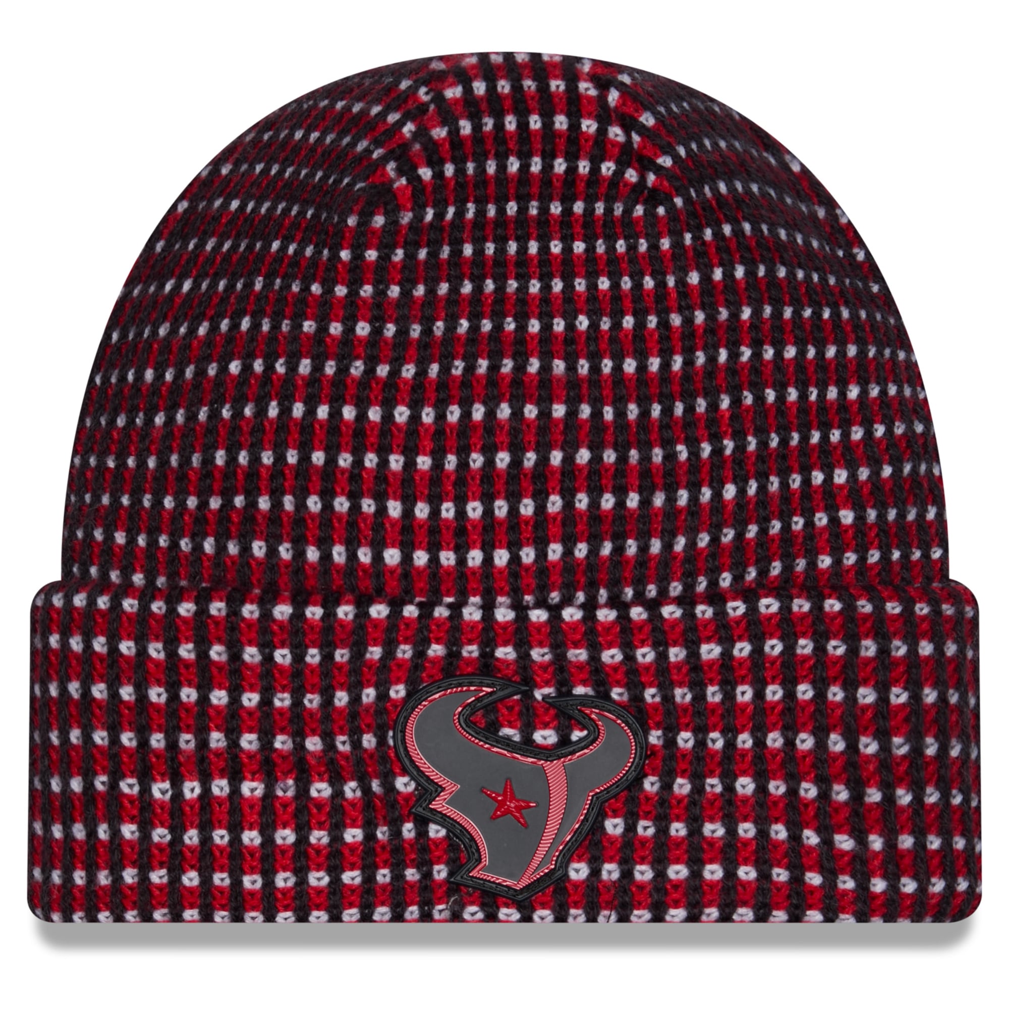 Bonnet à revers New Era rouge Houston Texans 2026 pour homme