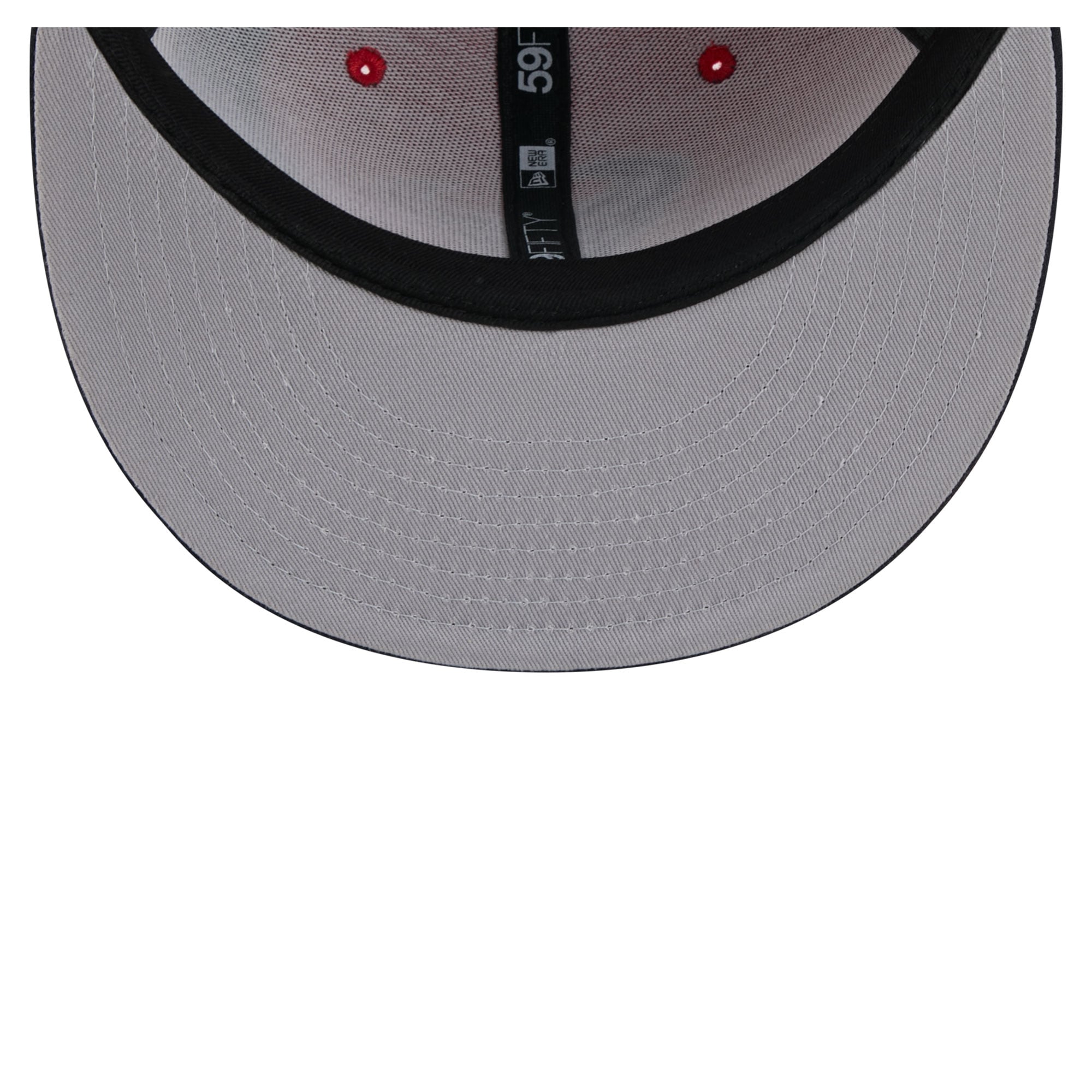 Men's New Era Red/Navy Houston Texans Shock 59FIFTY Fitted Hat