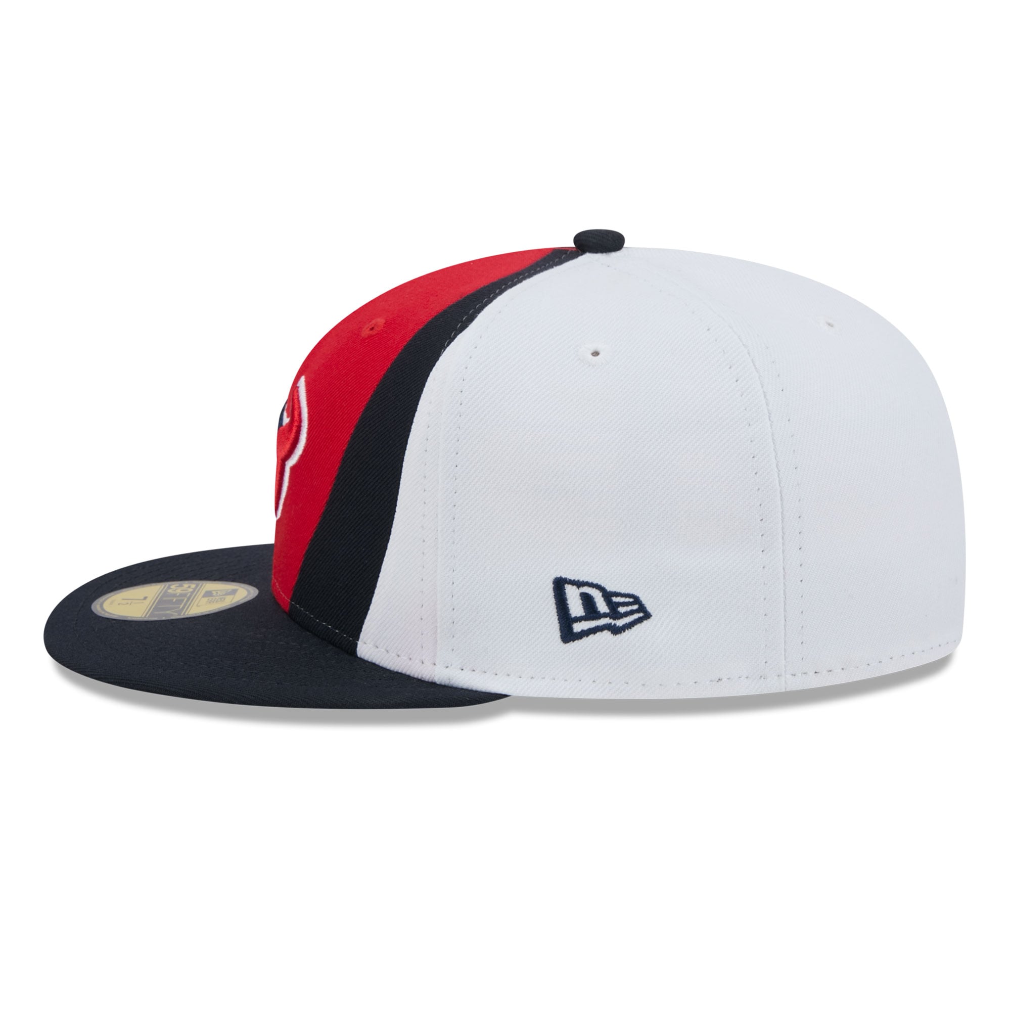 Men's New Era Red/Navy Houston Texans Shock 59FIFTY Fitted Hat