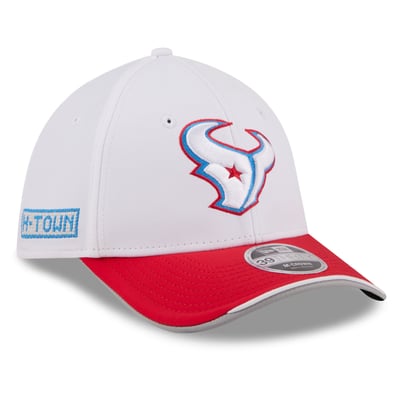Houston Texans New Era 2026 Rivalries Collection 39THIRTY M-Crown Stretch Hat - White