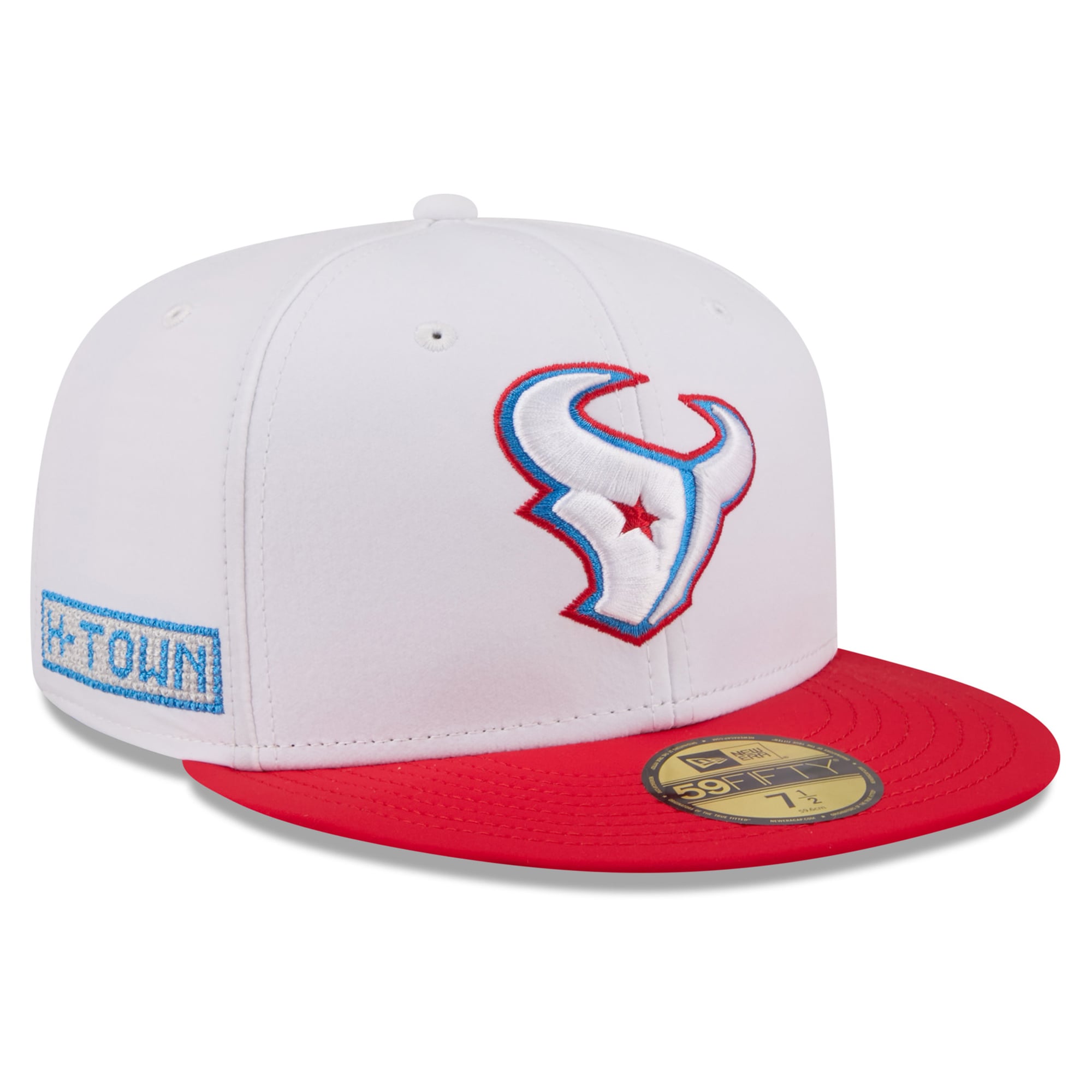 Men's New Era White Houston Texans 2026 Rivalries Collection 59FIFTY Fitted Hat